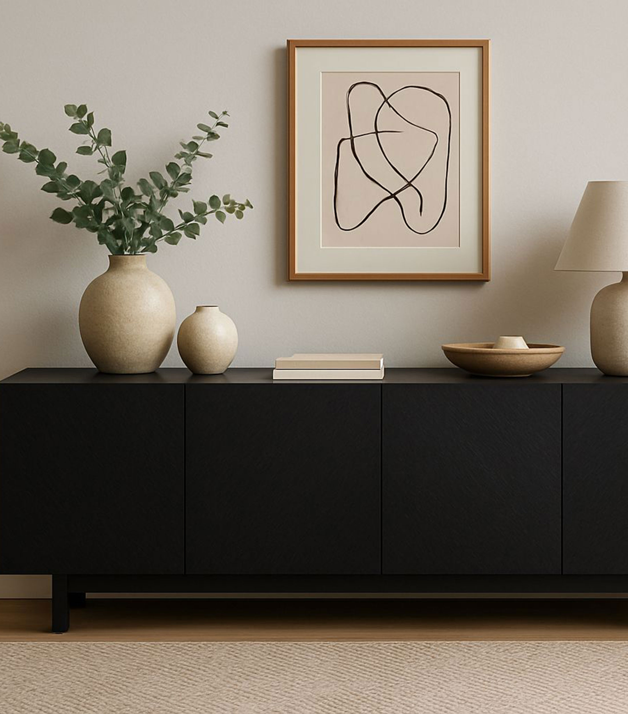Mueble de TV Liebermann en madera