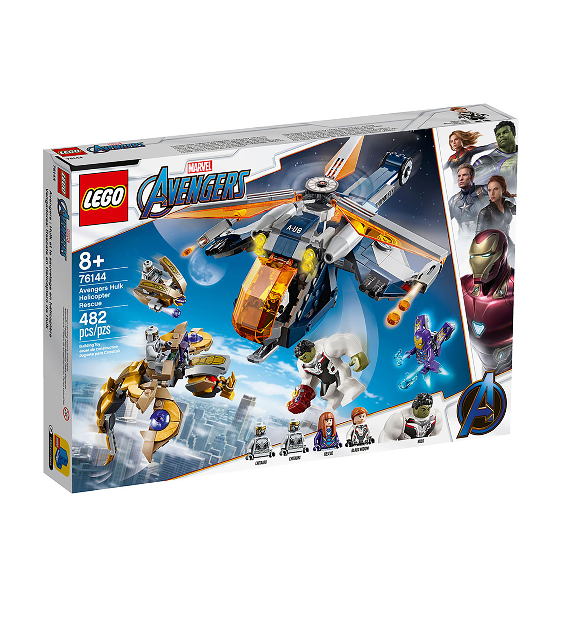 Lego Lego Súper Héroes Vengadores: Rescate en Helicóptero de Hulk