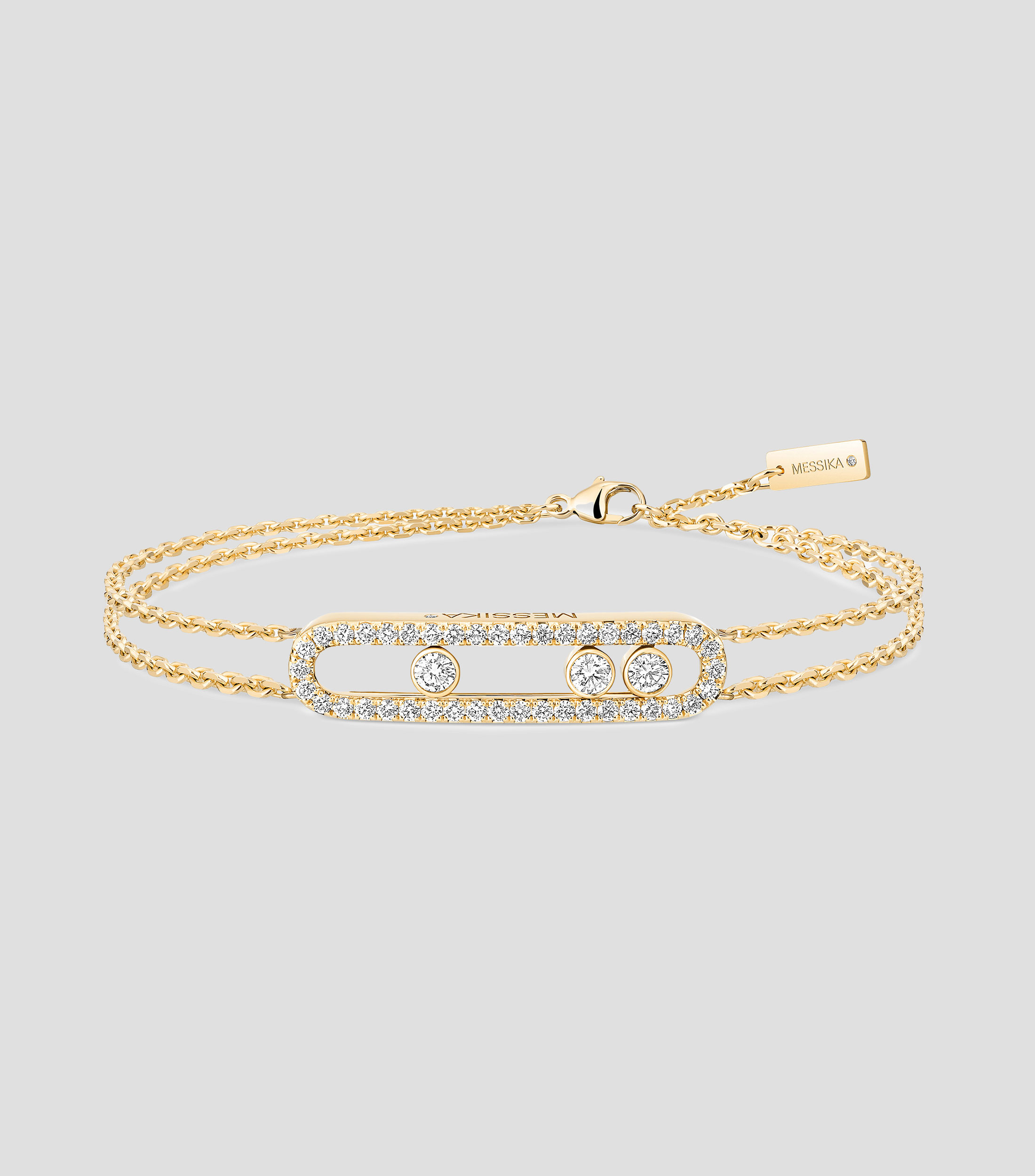 Pulsera en oro amarillo 18 kilates Move Classique Mujer