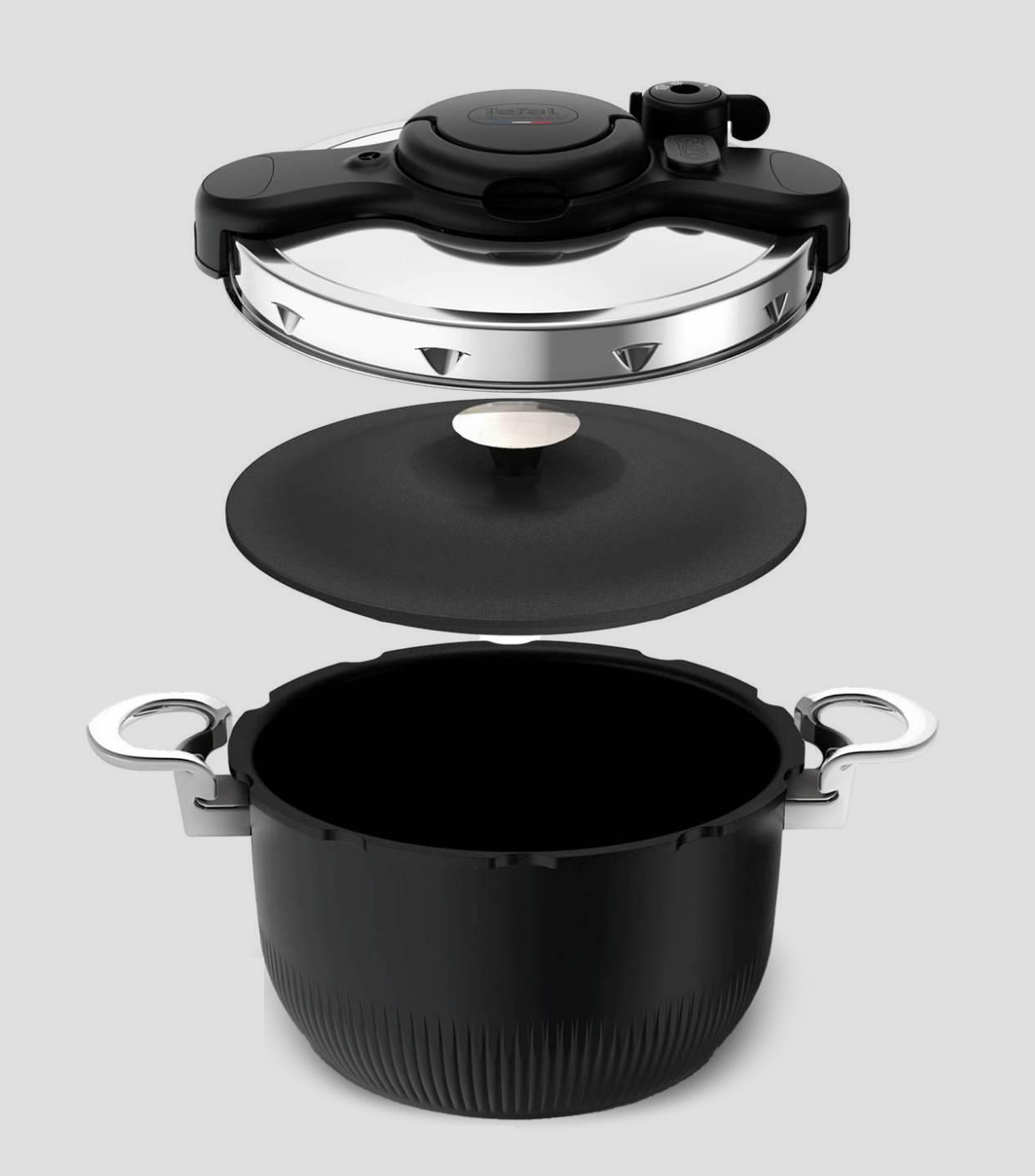 Olla de Presion en Aluminio Clipso Tempo 6 L