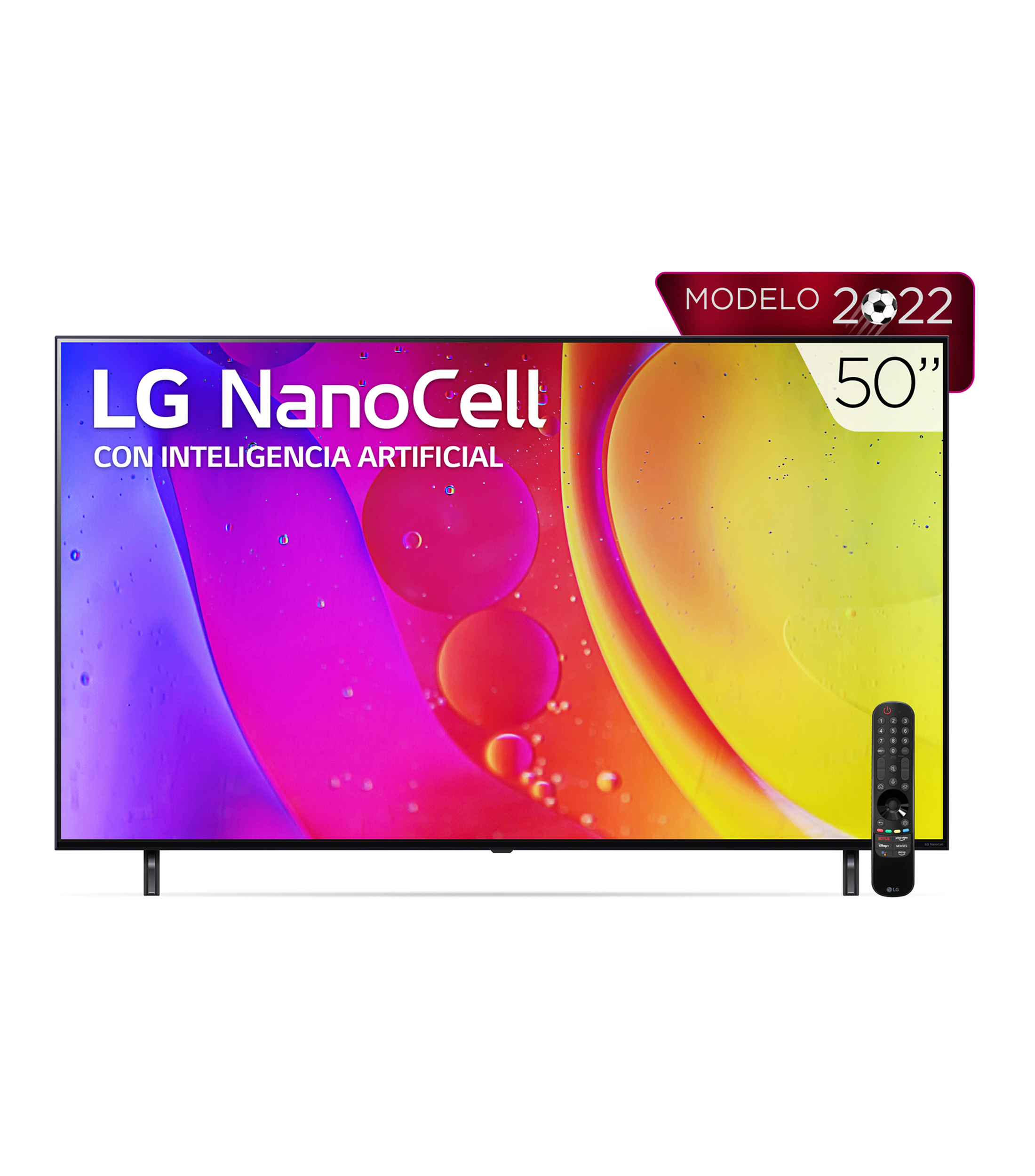 LG NanoCell 50NANO806PA Televisor 127 cm (50) 4K Ultra HD Smart TV Wifi  Gris
