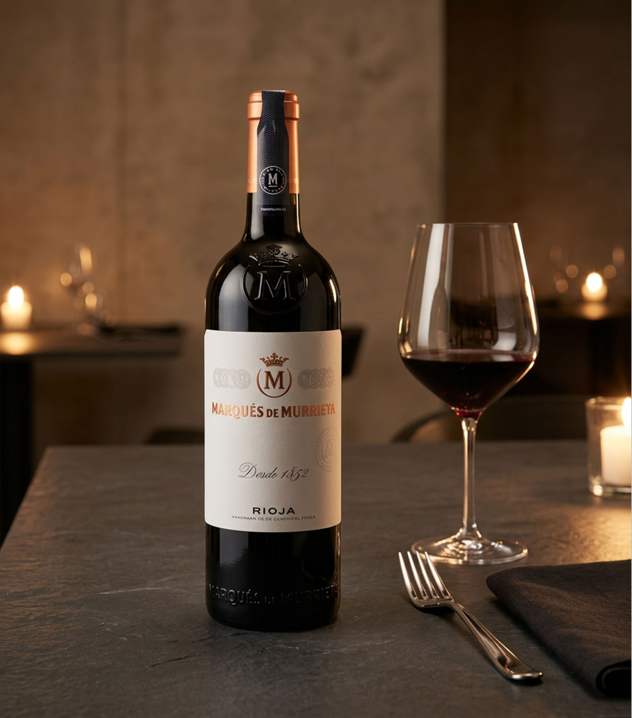 Vino tinto ensamble Marqués de Murrieta, España, 750 ml