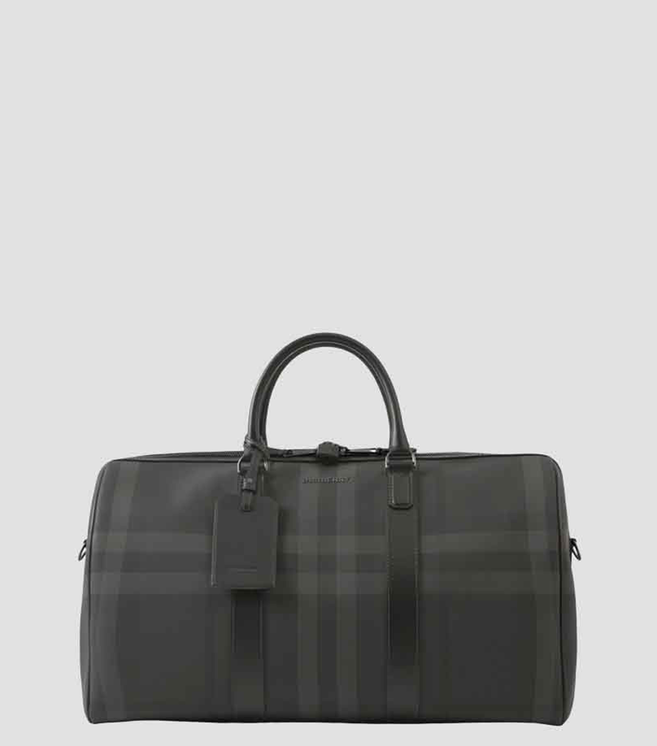 Bolso messenger con cuadros Boston Hombre