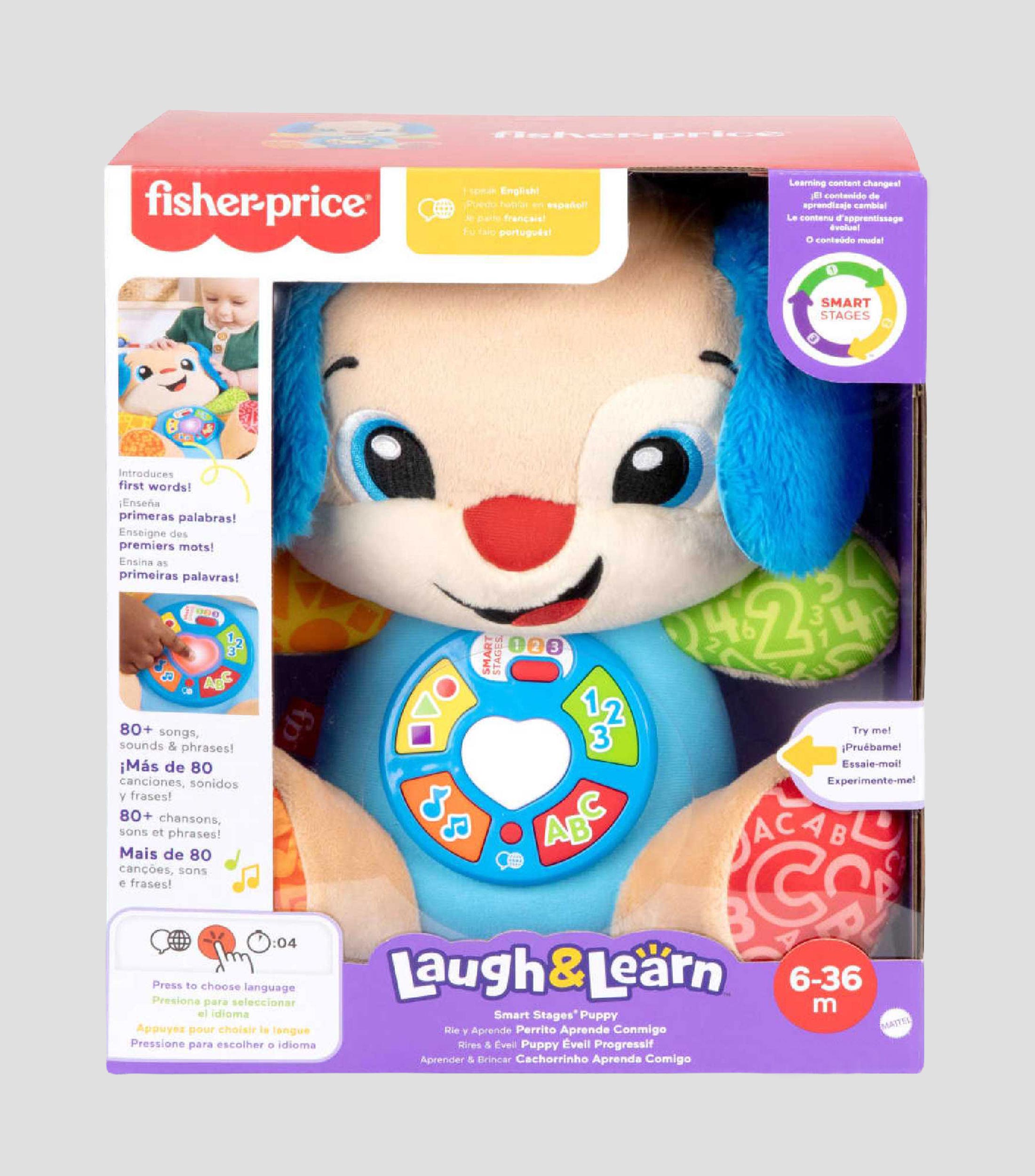 Peluche electronico, Perrito Aprende Conmigo