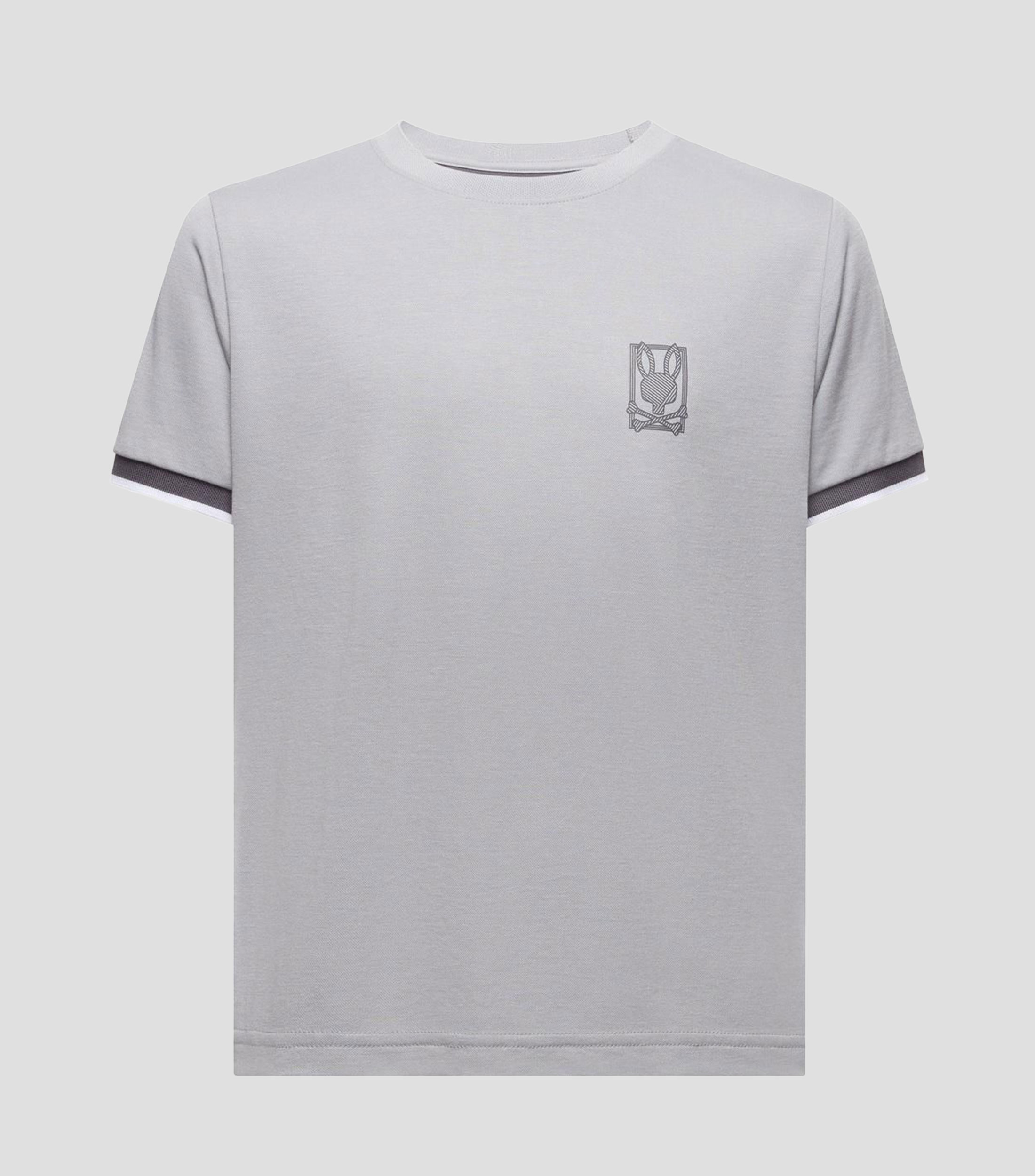 Playera cuello redondo manga corta estampada Niño