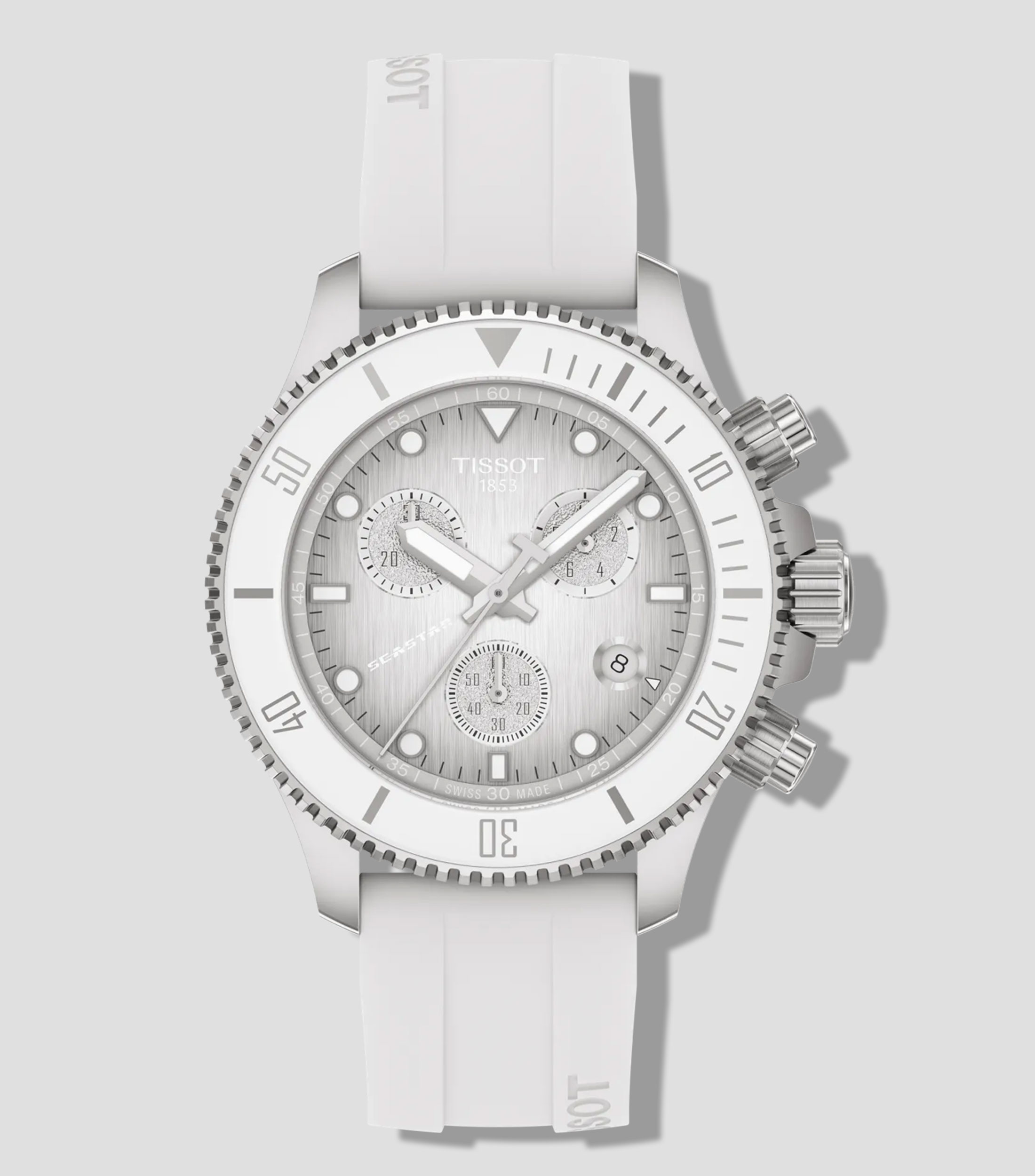Reloj Unisex Seastar 1000 Deportivo Plateado