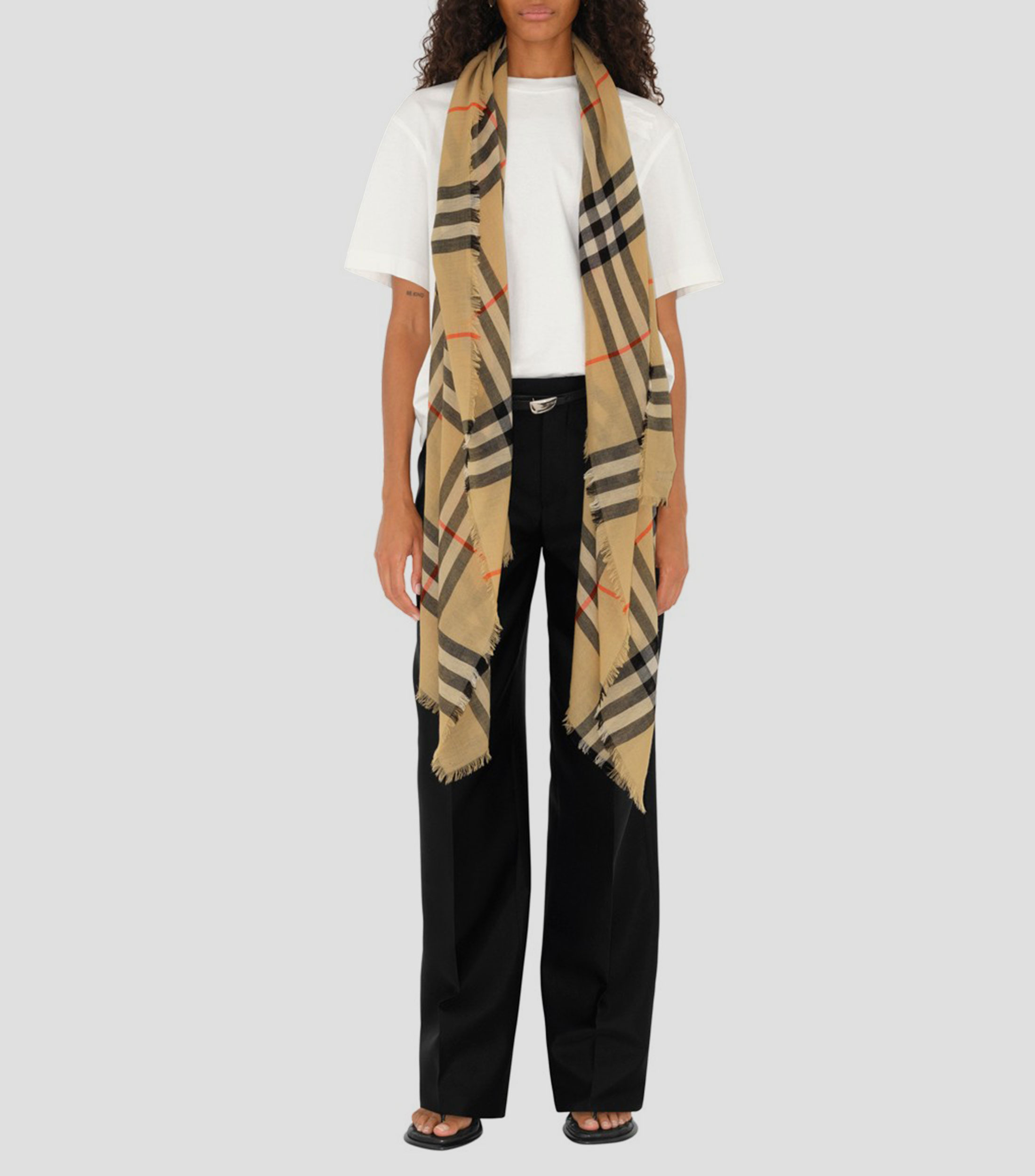 Bufanda cuadros Check Unisex