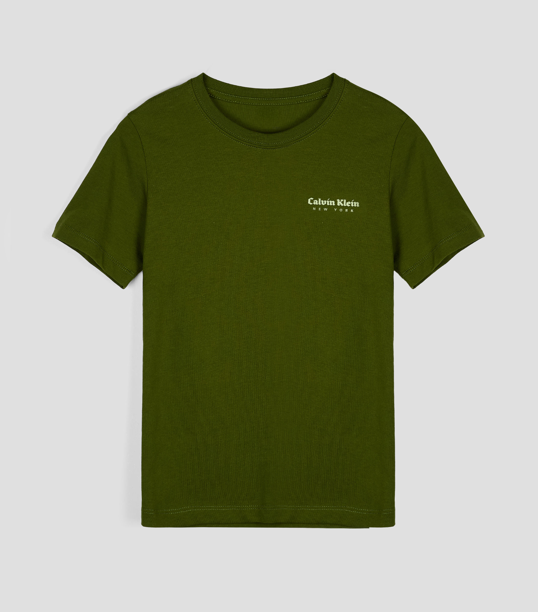 Playera cuello redondo manga corta estampada Niño