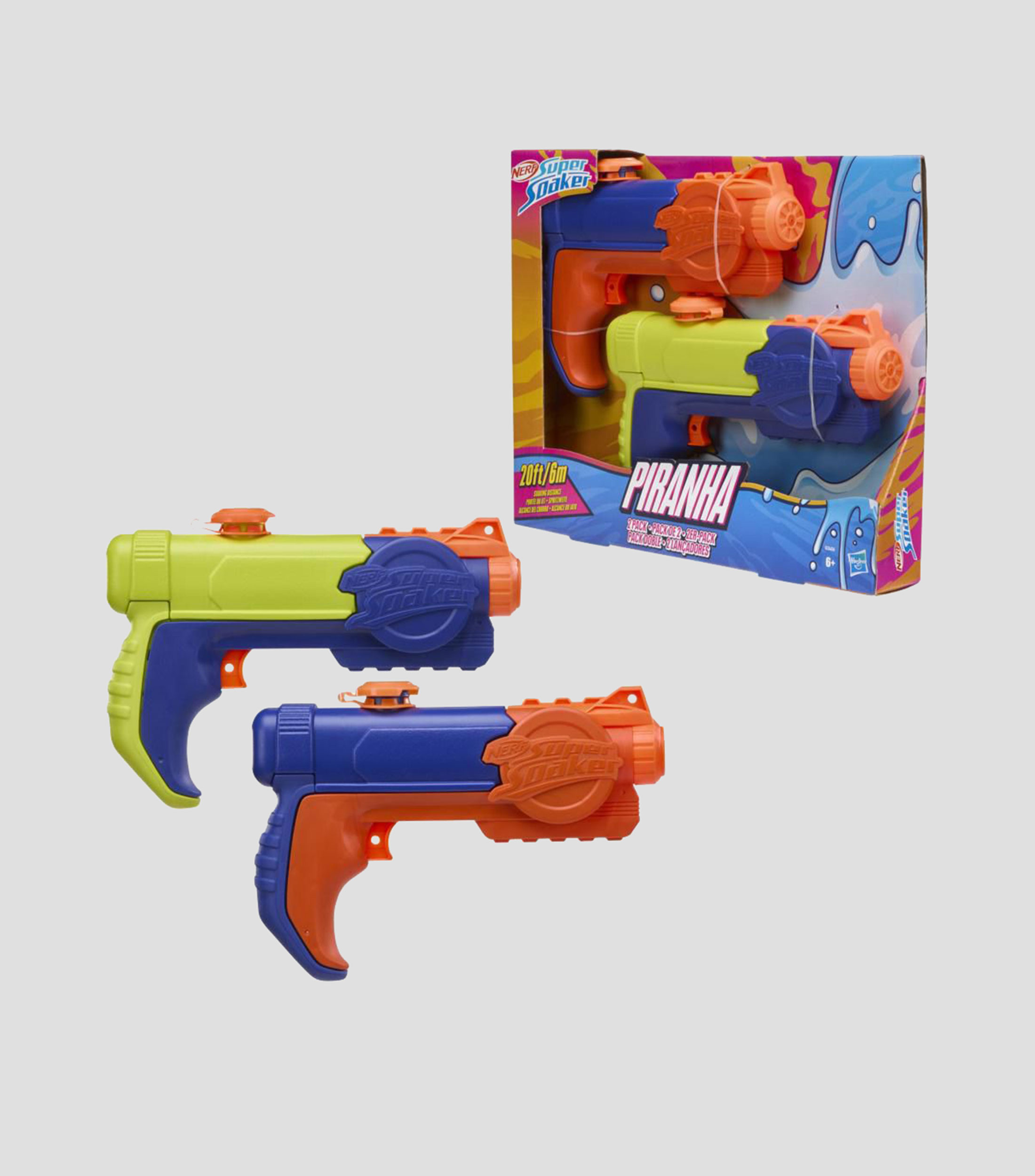 Lanzador Super Soaker Piranha