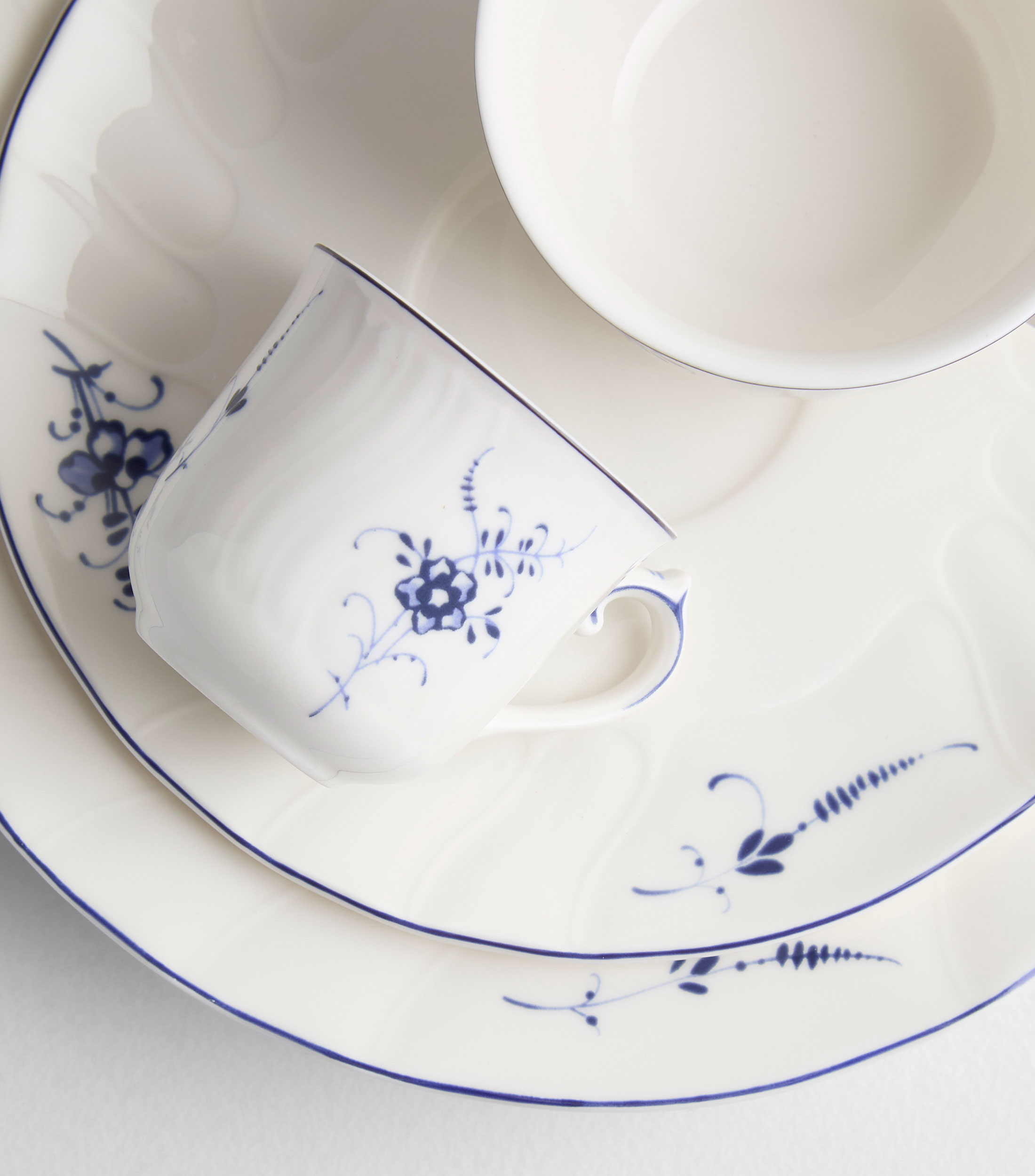 Taza para café espresso Vieux Luxemb blanca