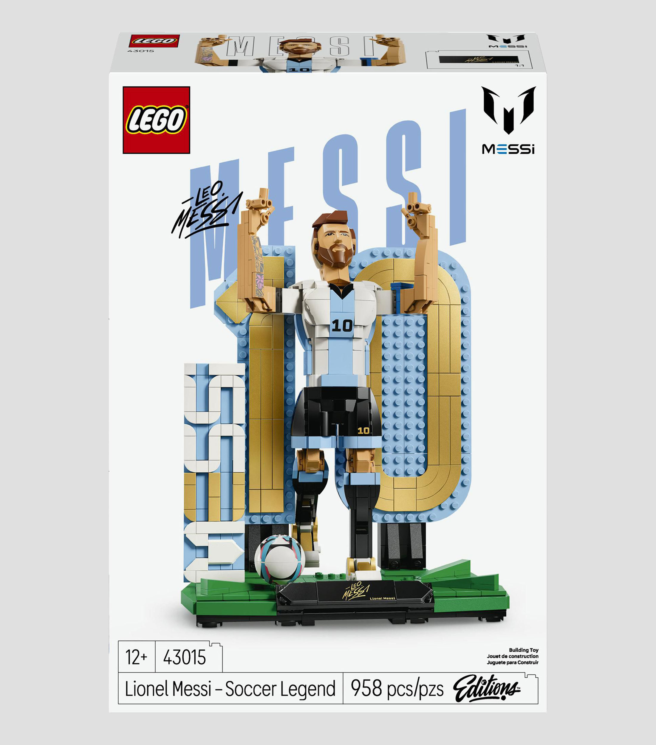 Lego Editions Sports Lionel Messi Leyenda del Futbol