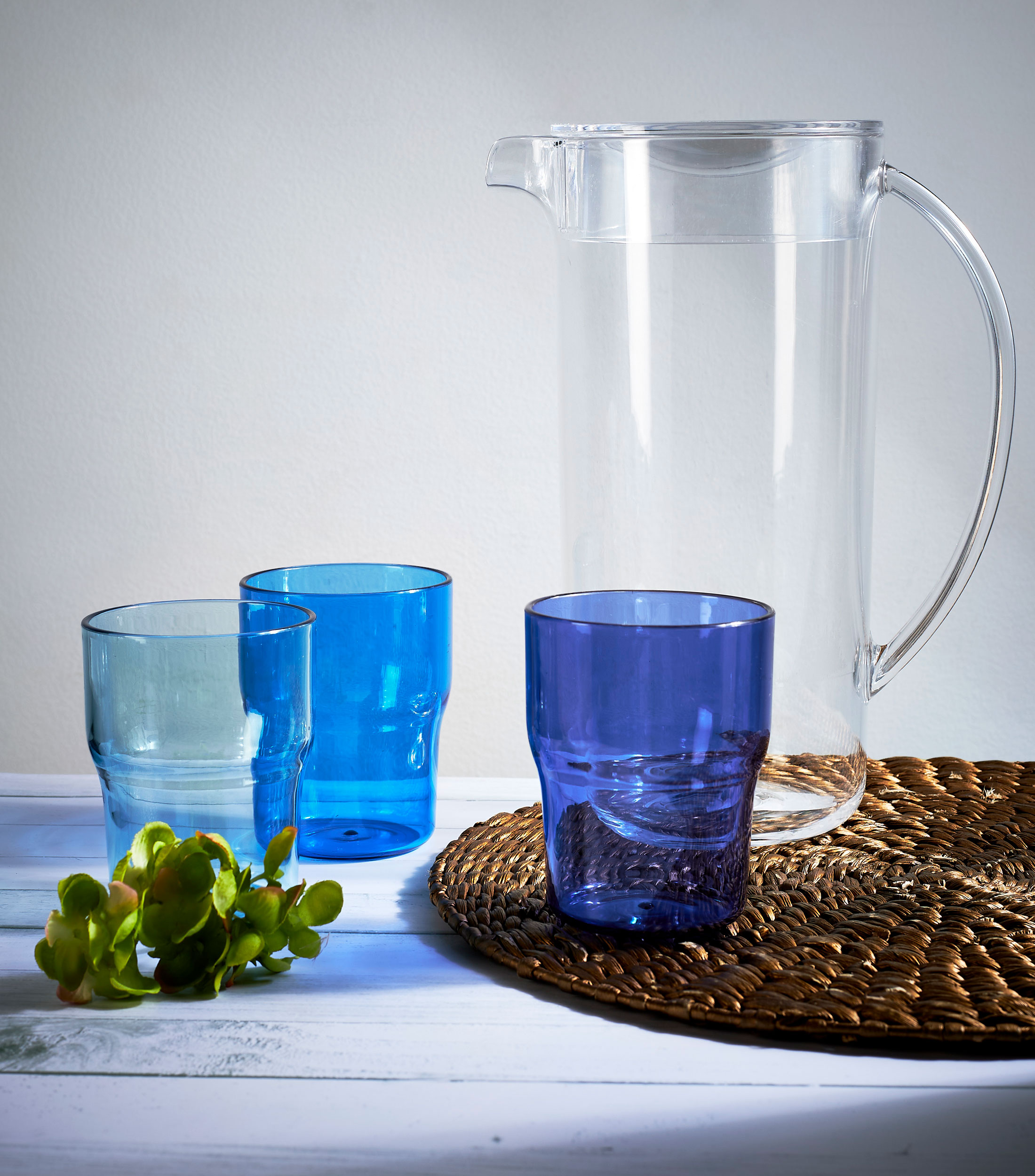 Set Jarra con 4 Vasos