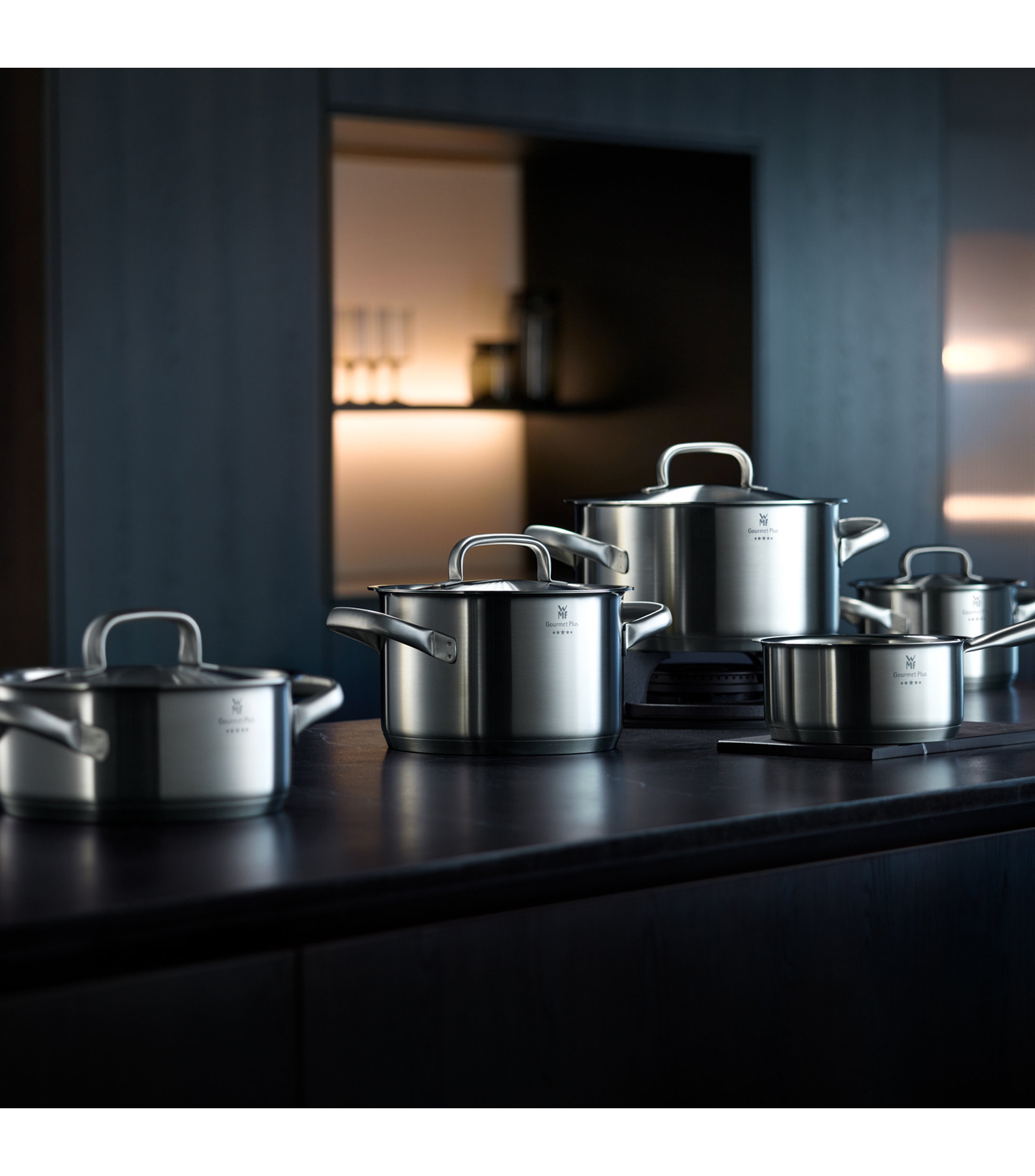 Batería de cocina en Cromargan 5 piezas