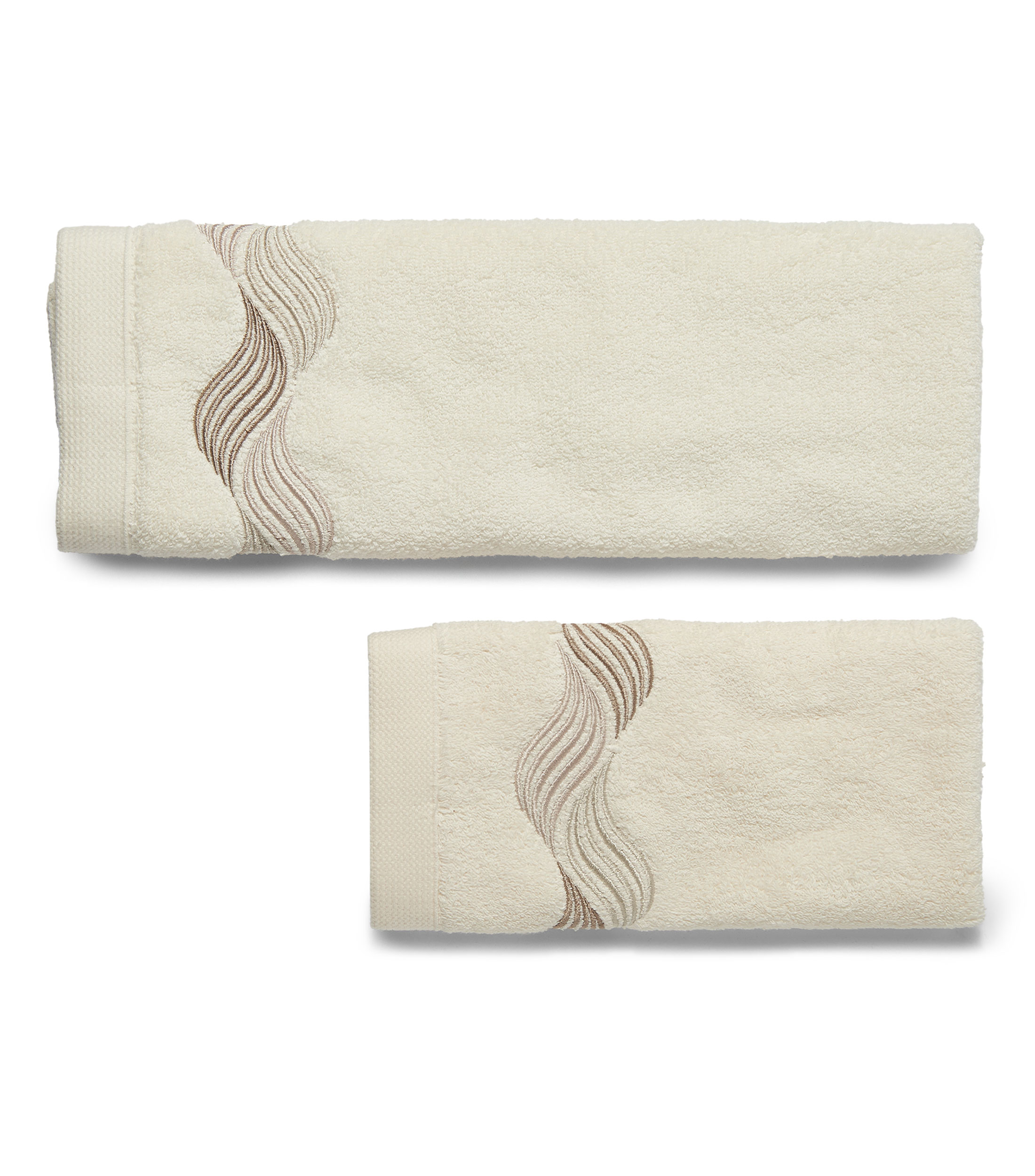 Set de Toallas Ondas Marfil