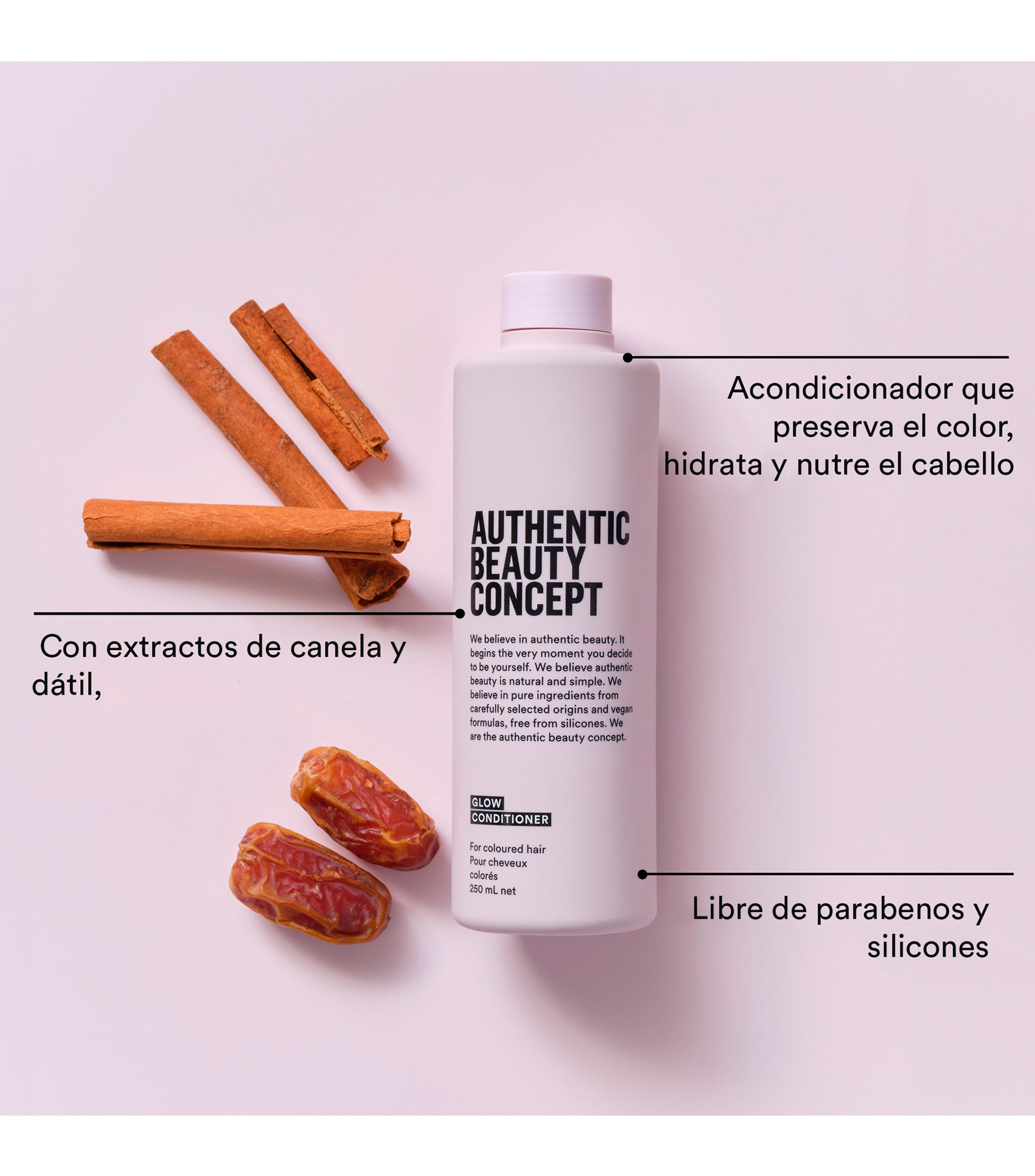 Acondicionador Glow, 250 ml