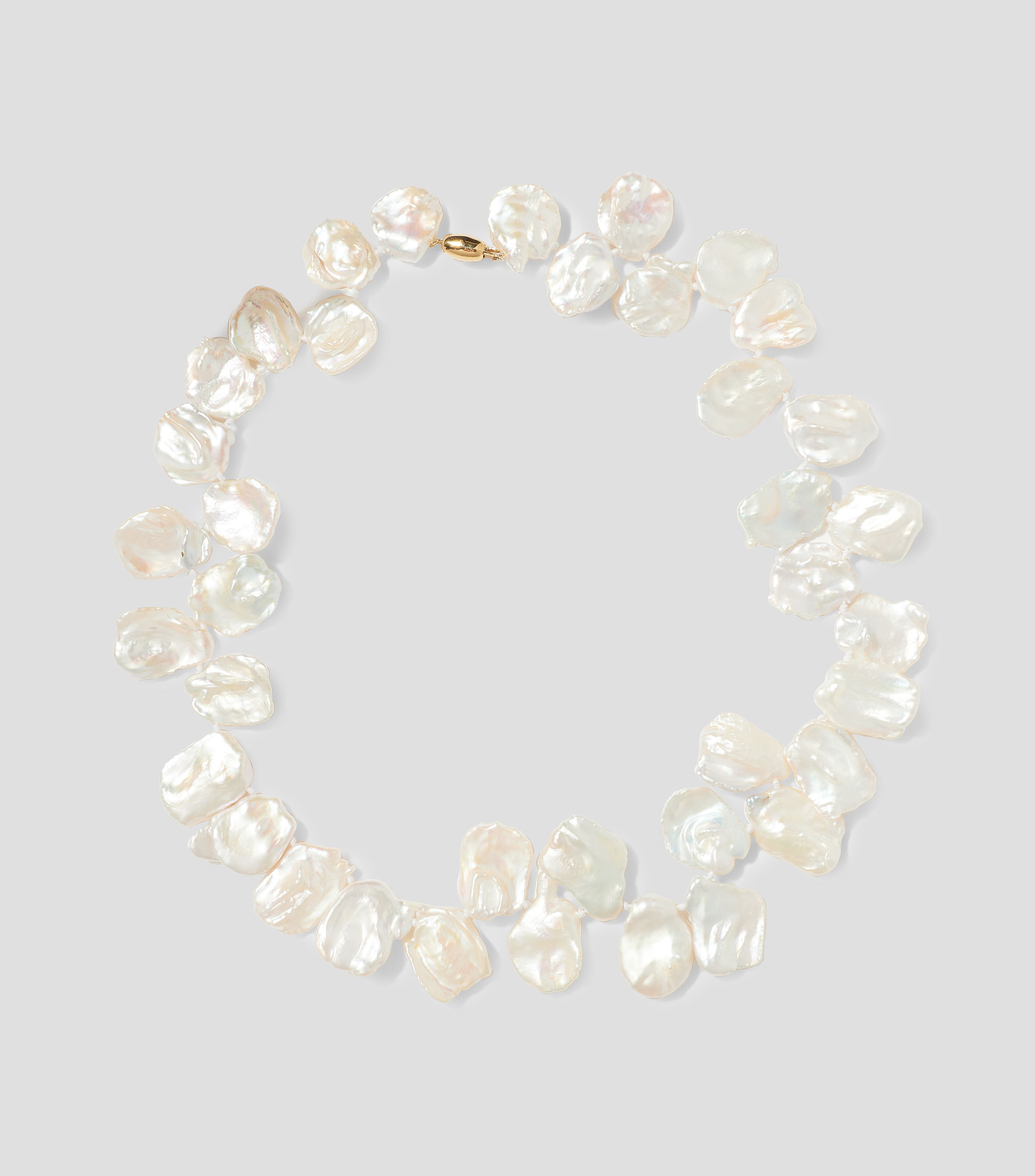 Collar con peras keshi Mujer