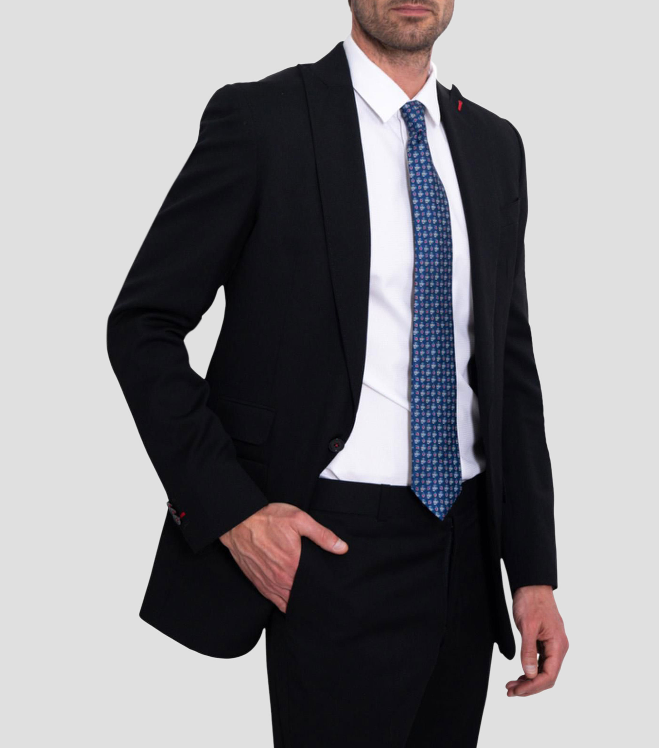 Corbata ancha en seda Día de Muertos Calaverita