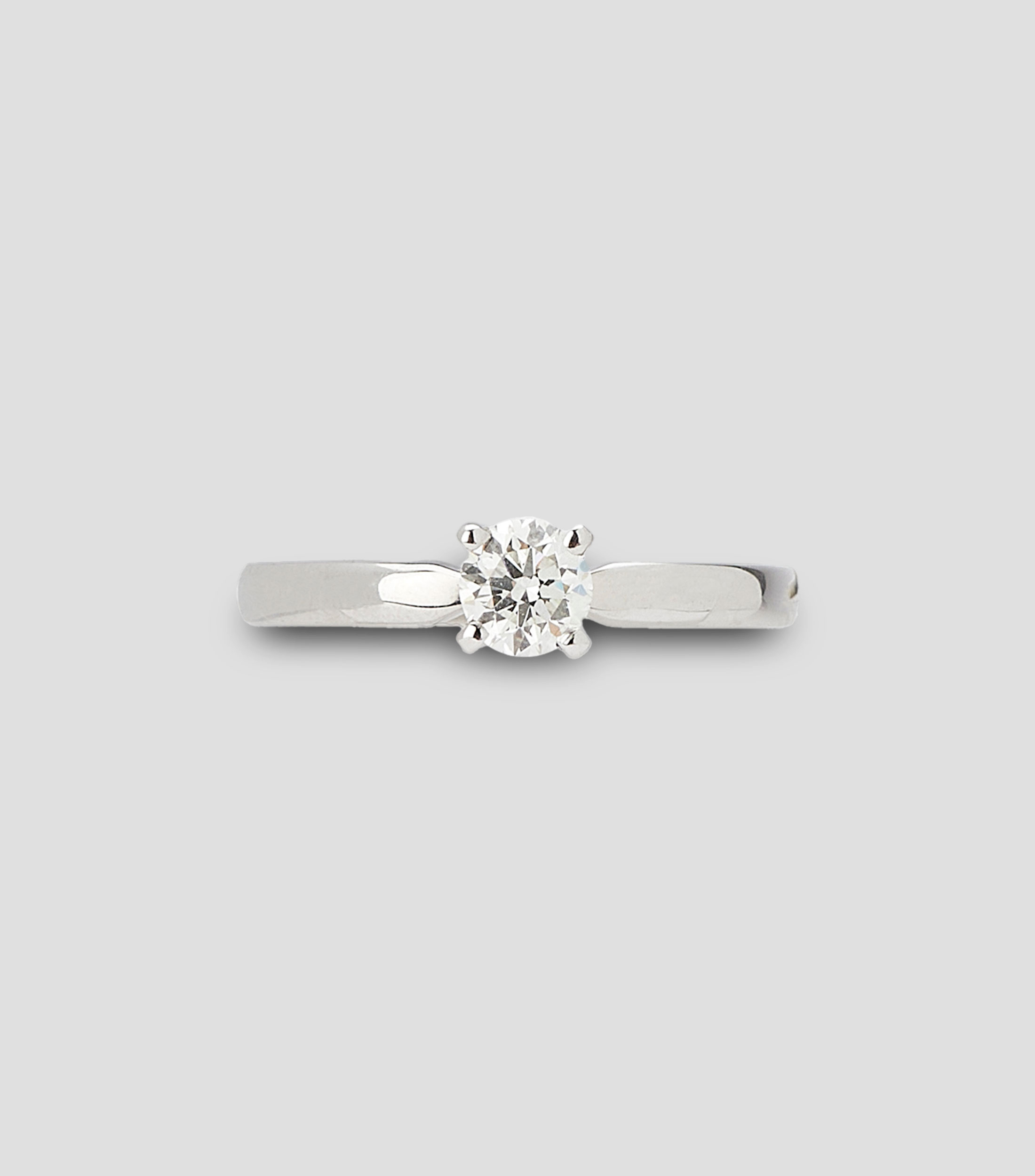 Eternity Anillo Solitario En Oro Blanco De 14 Kilates Con Incrustaci n eternity-anillo-solitario-en-oro-blanco-de-14-kilates-con-incrustaci-n