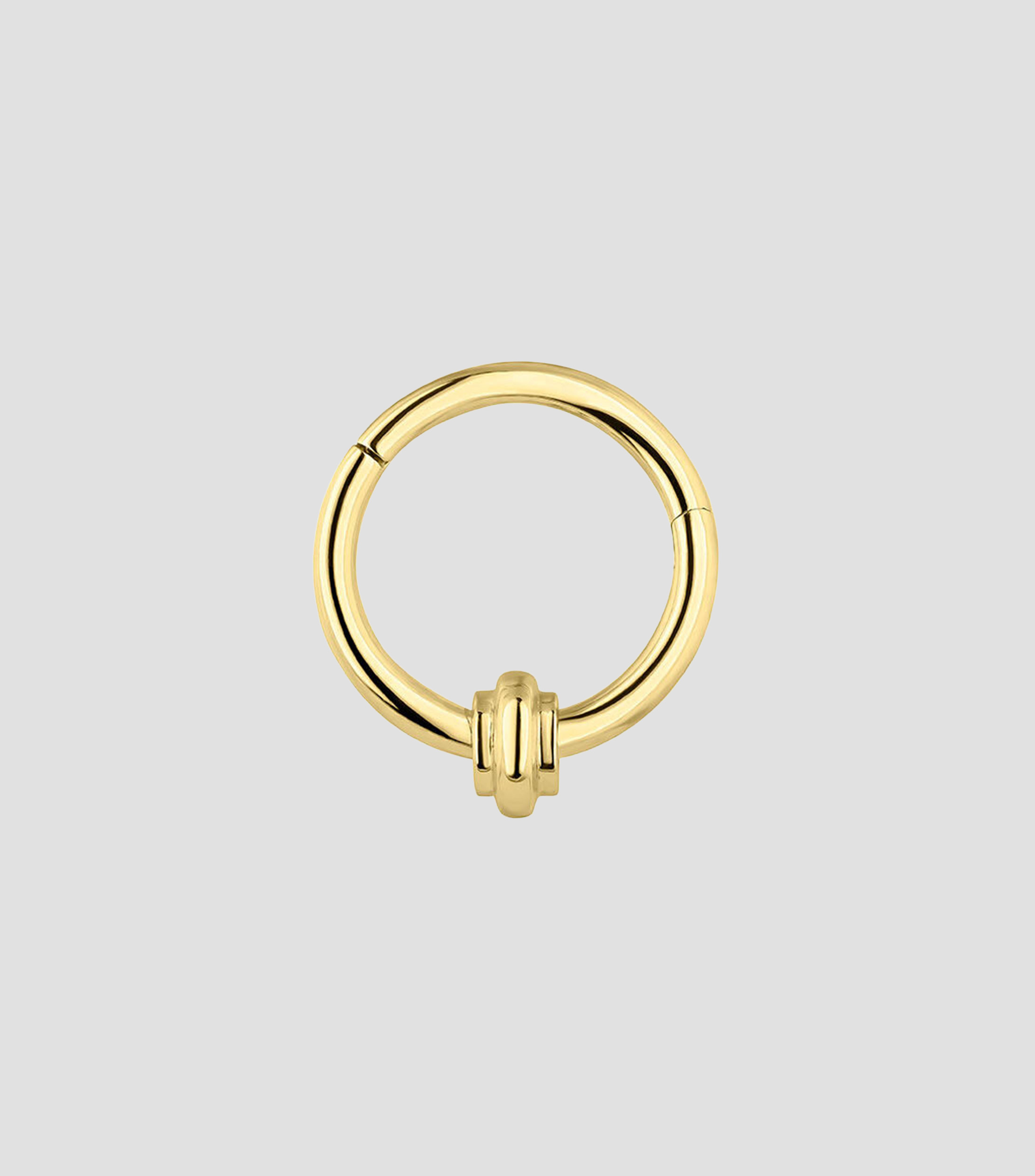 Piercing para oreja en oro amarillo de 9 Kilates Goldie Mujer