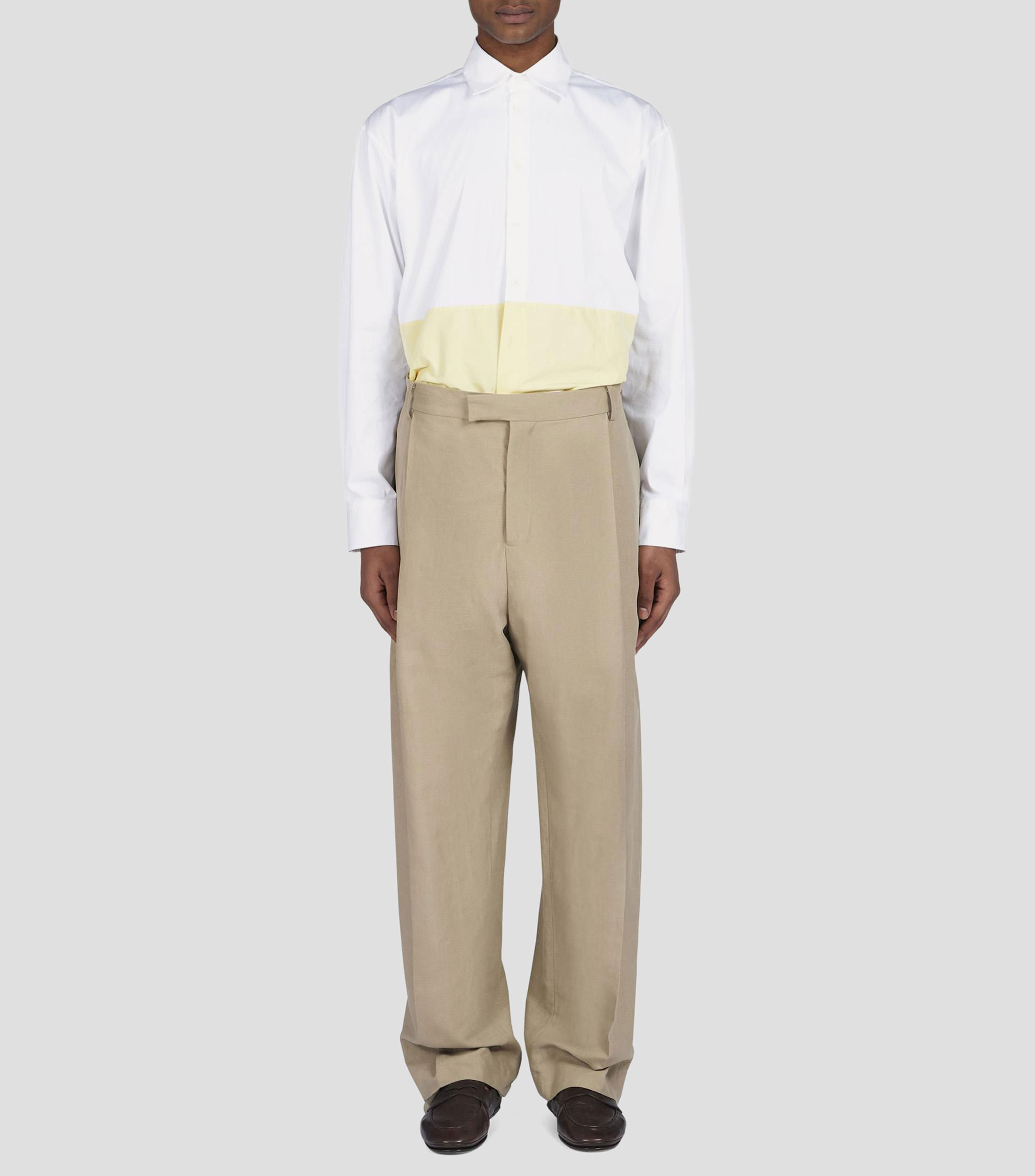 Pantalónes sastre fluidos Hombre