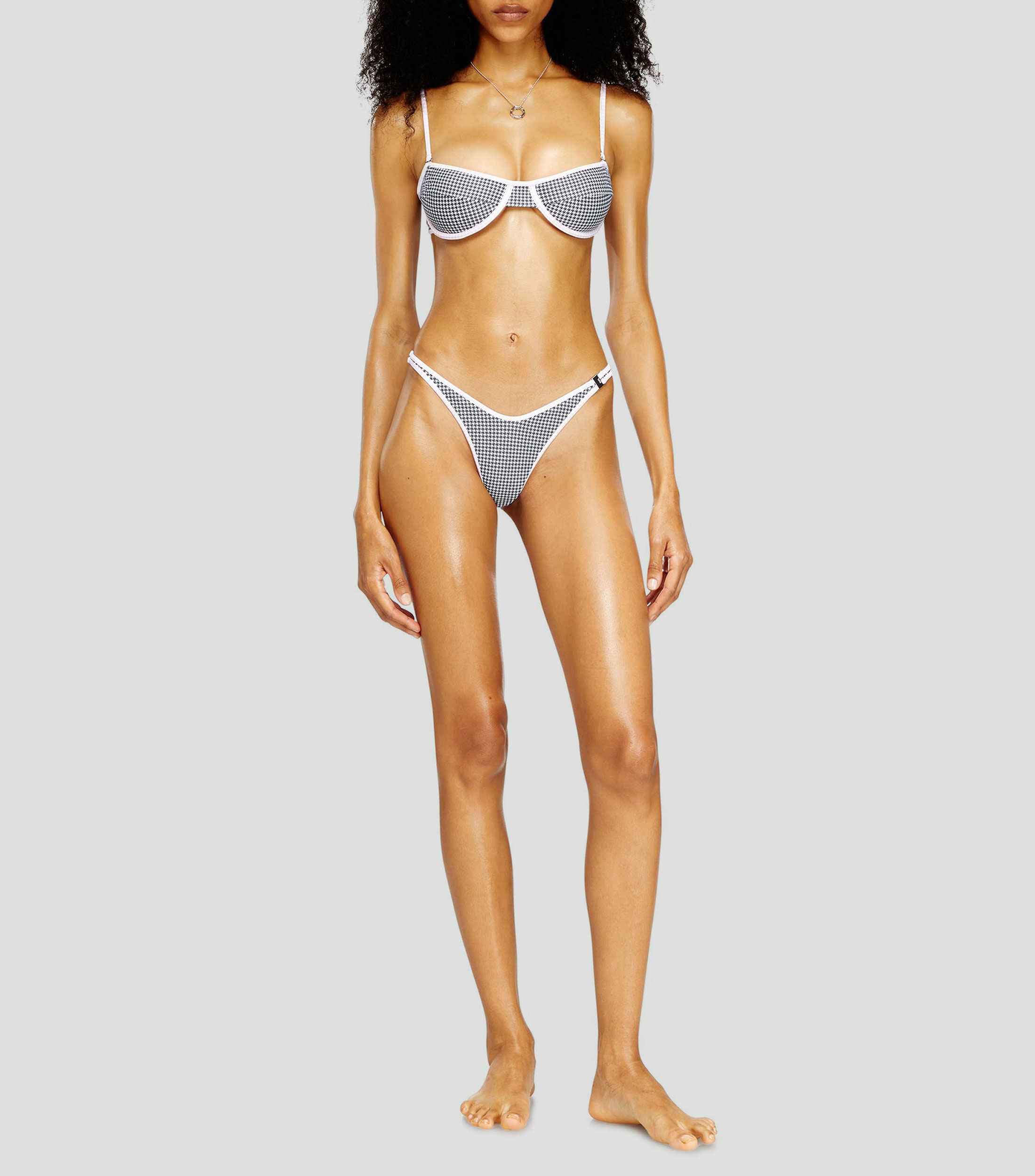 Bikini top estampado Mujer