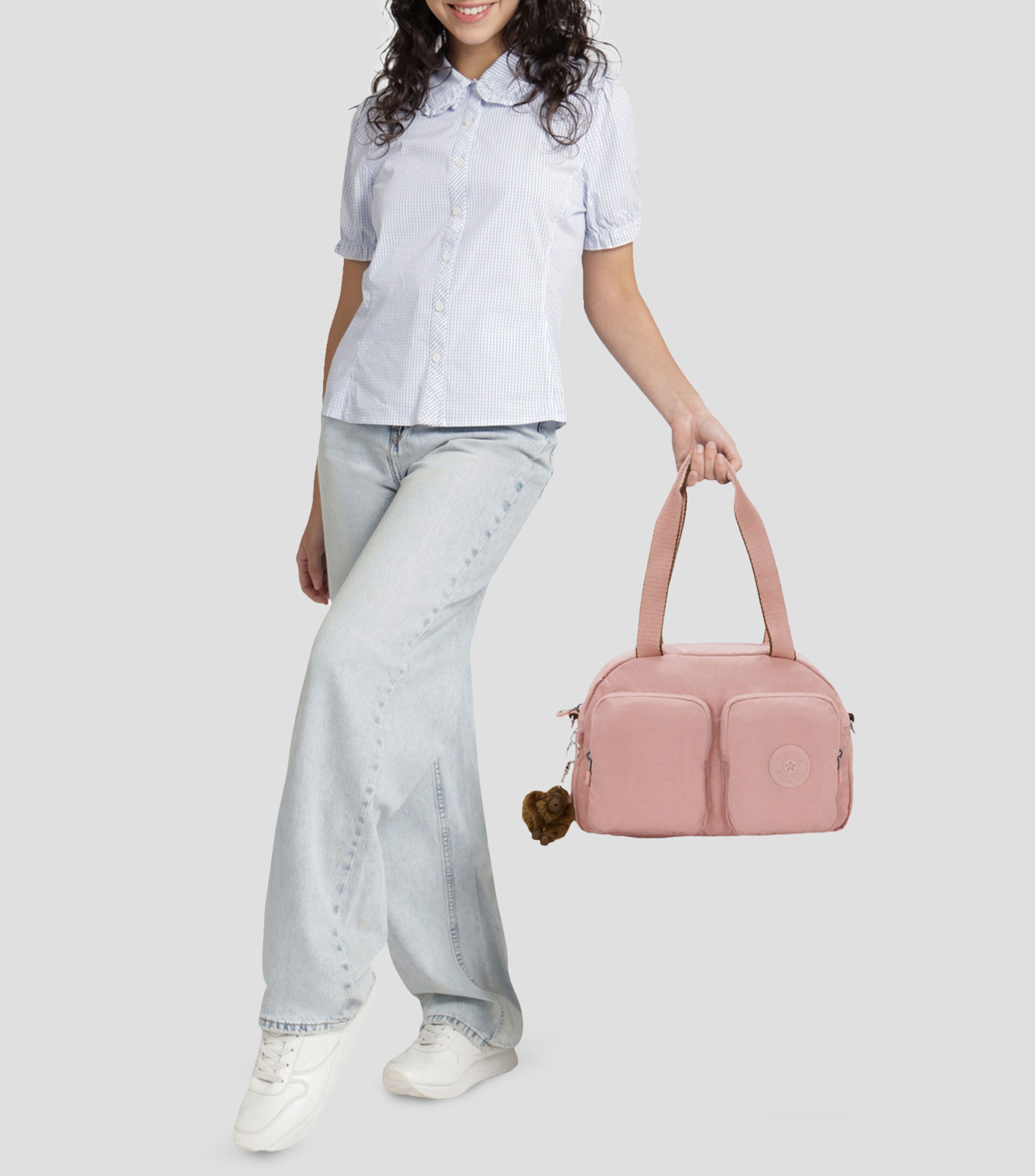 Bolsa crossbody rosa cool defea lisa Mujer