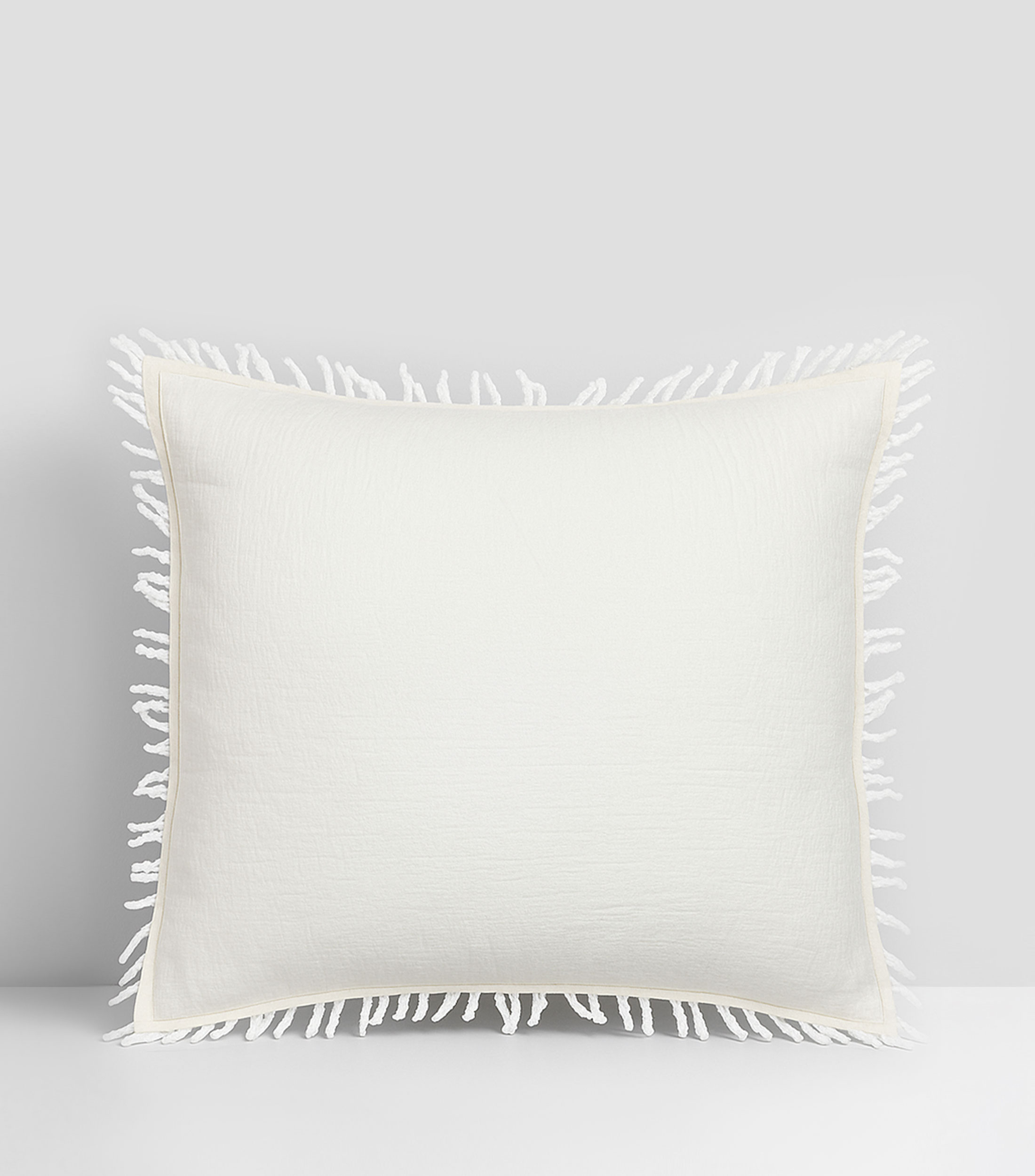 Funda para almohada Euro en algodon Eden Blanco