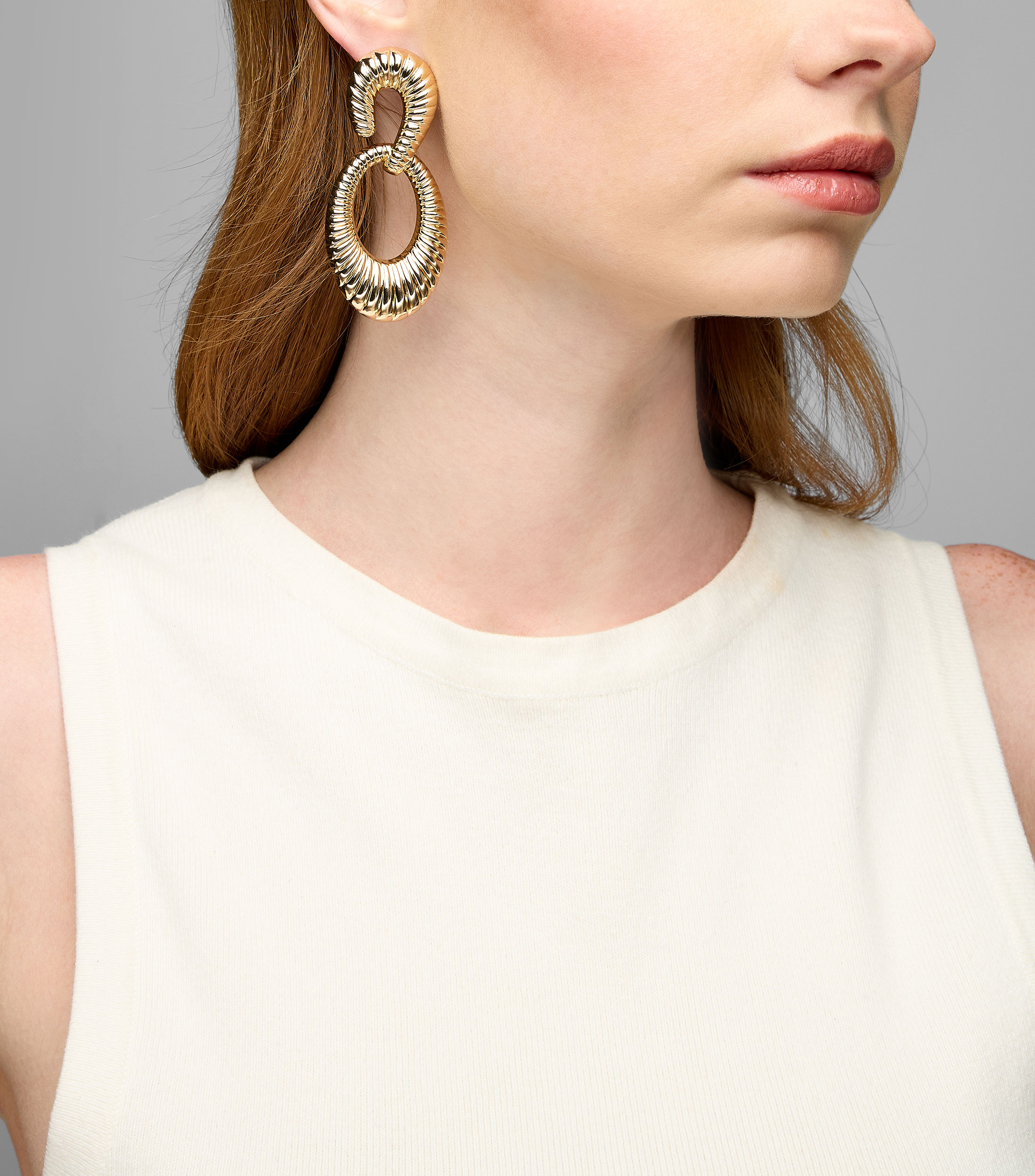 Aretes geométricos Galilea Mujer