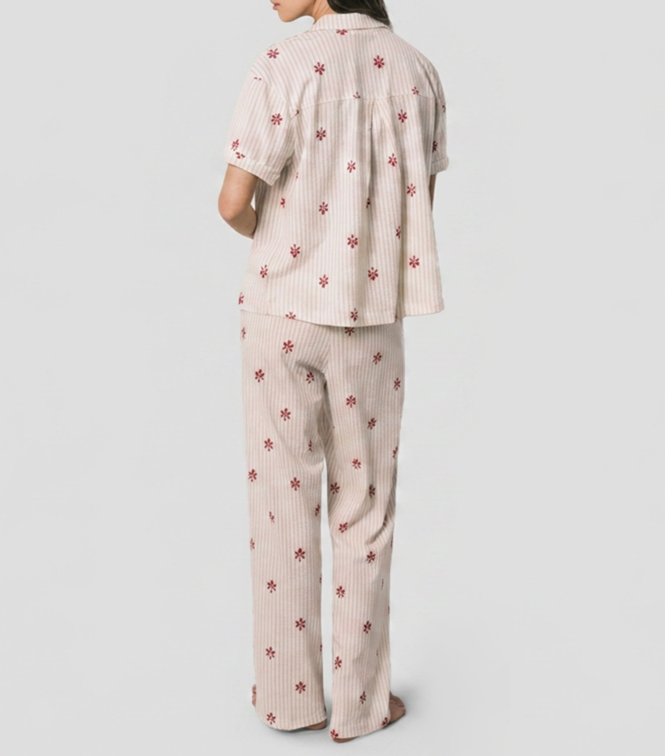 Pijama 2 Piezas rayas Mujer