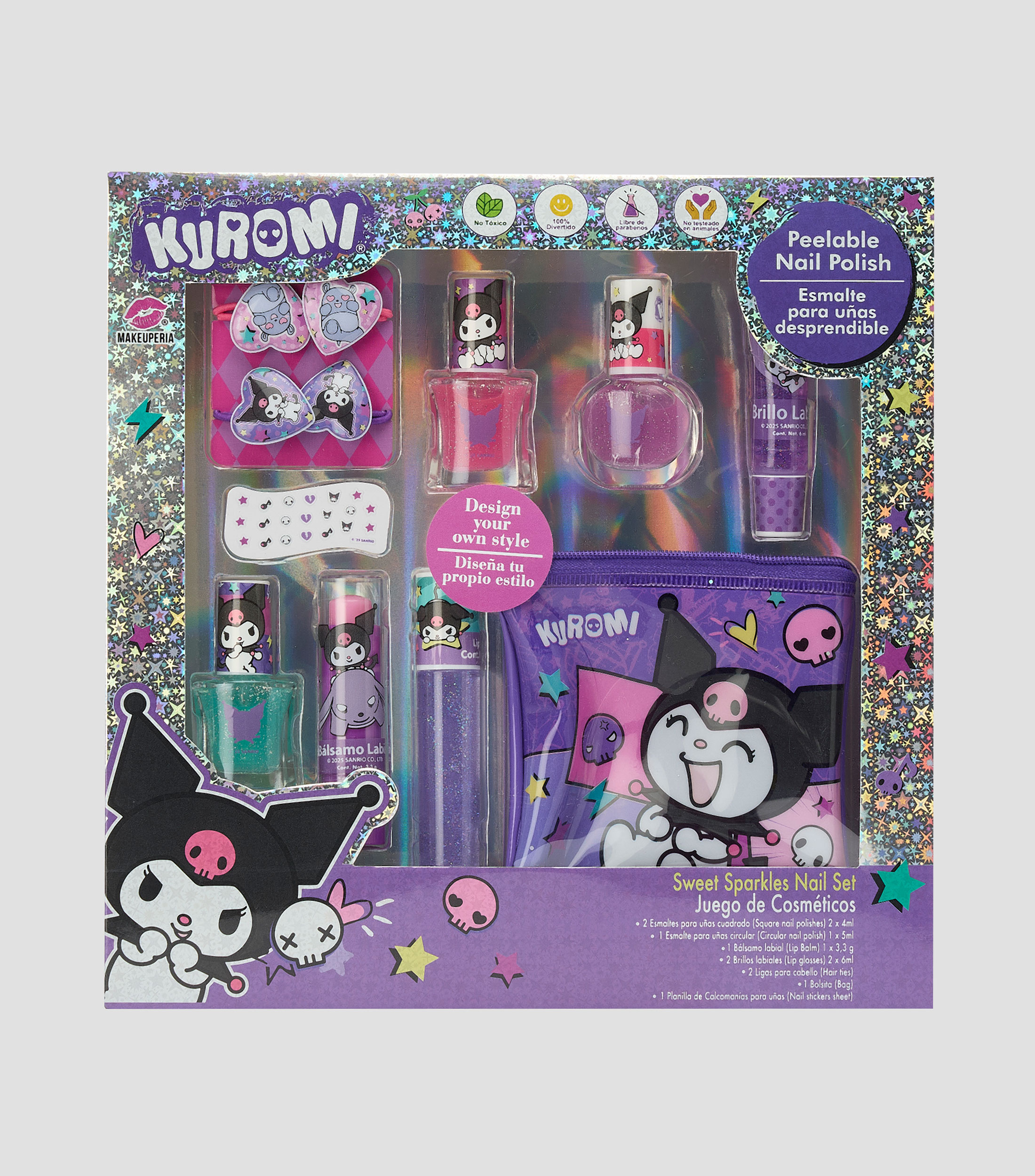 Set de Maquillaje para niña - Kuromi
