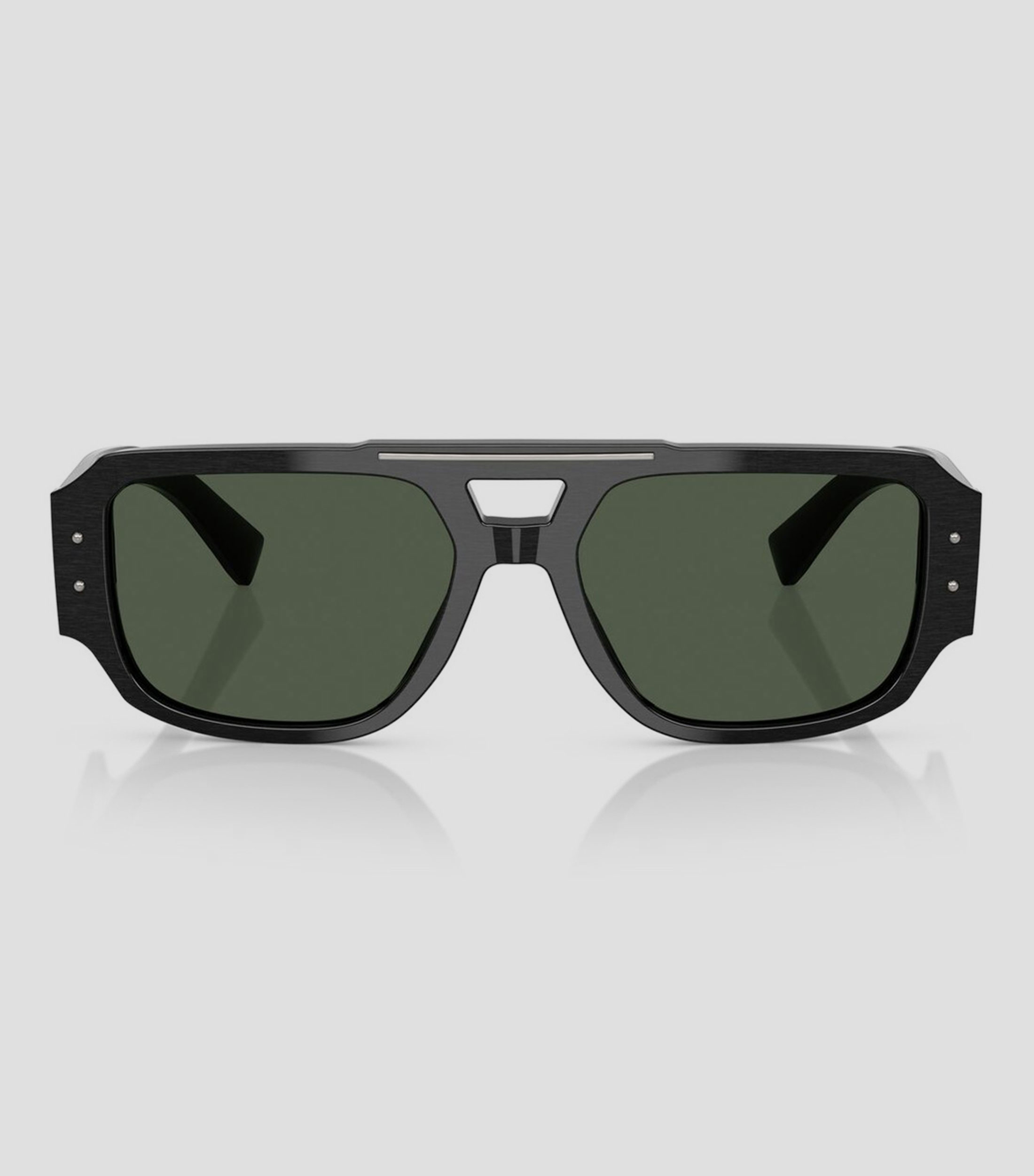 Lentes de sol aviador negros Mujer