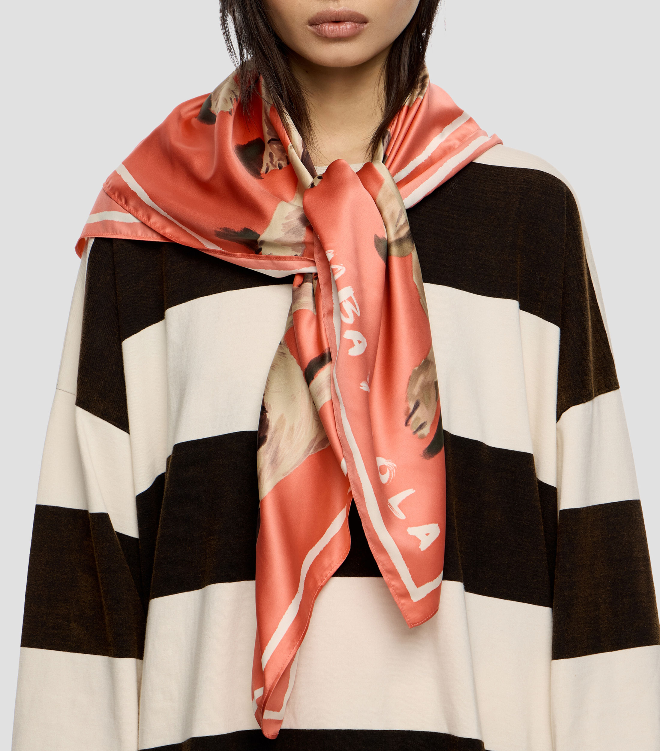 Pañuelo Estampado de Carlinos Mujer