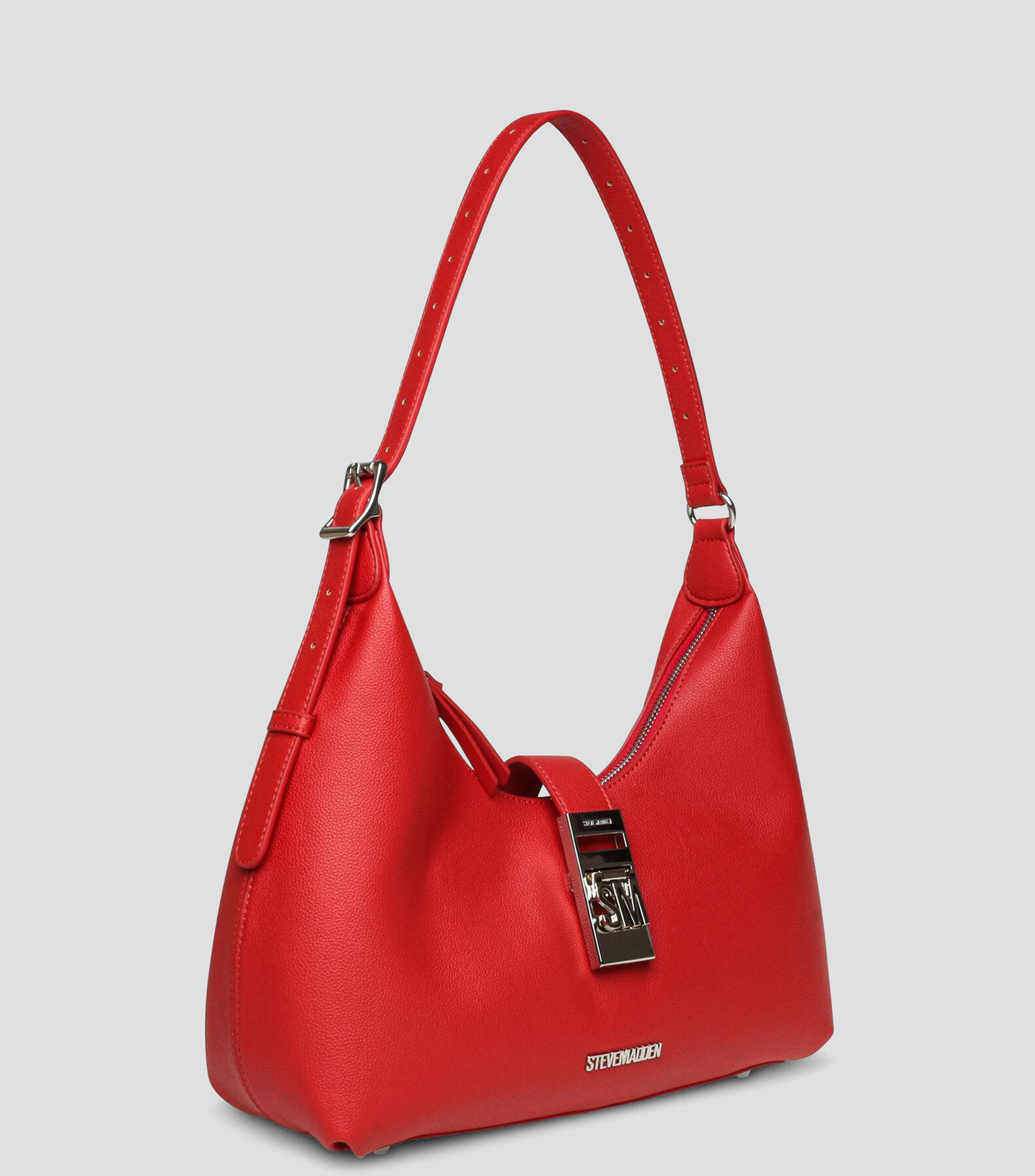 Bolsa shoulder roja Bovie Mujer