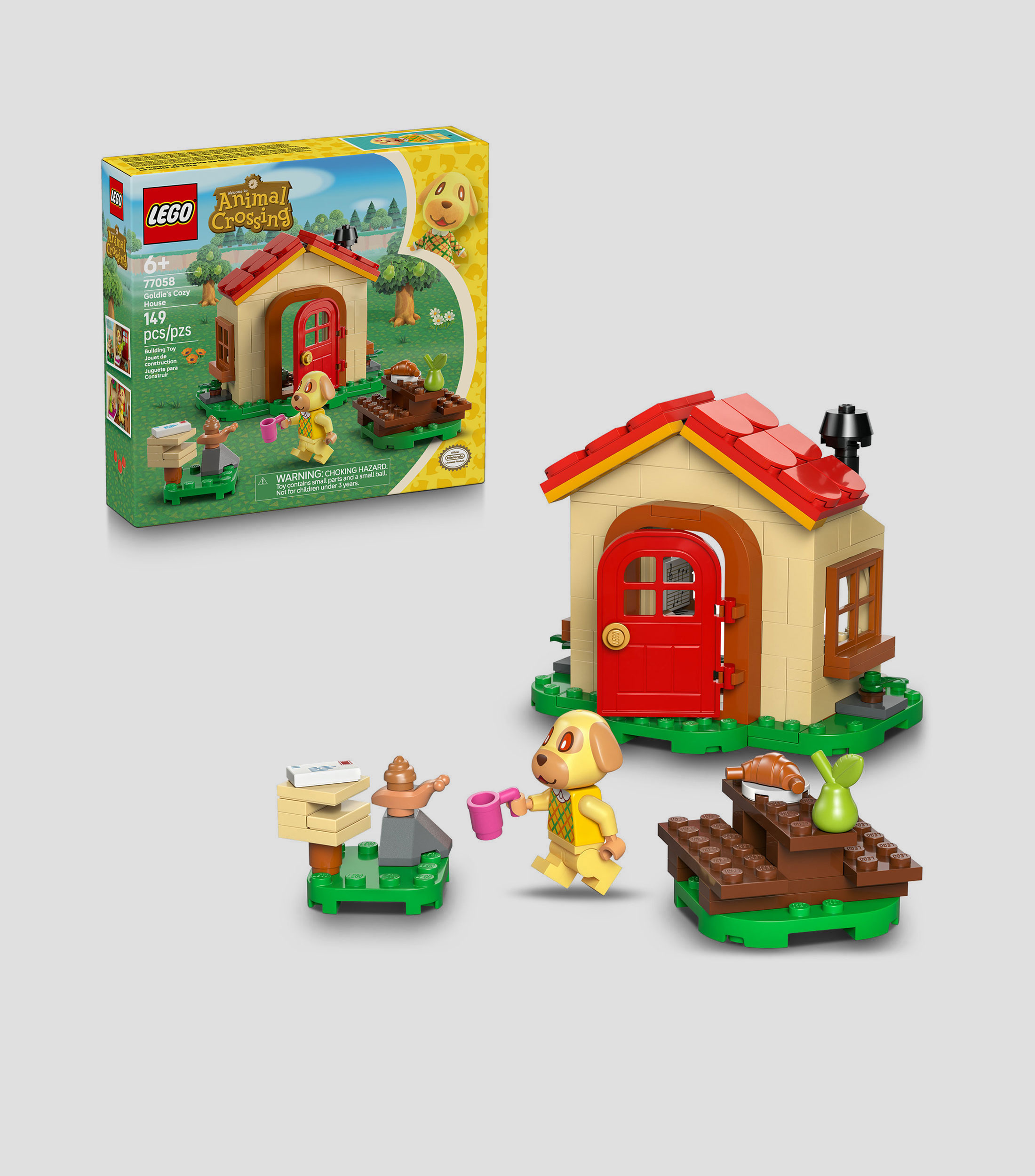Lego Animal Crossing La casita de Tere Juguete 77058
