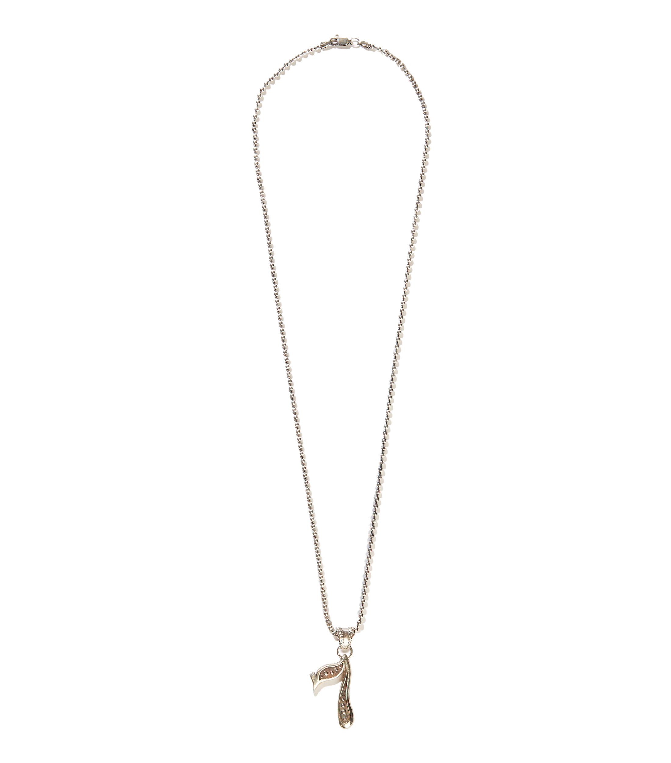 Collar en plata Hombre