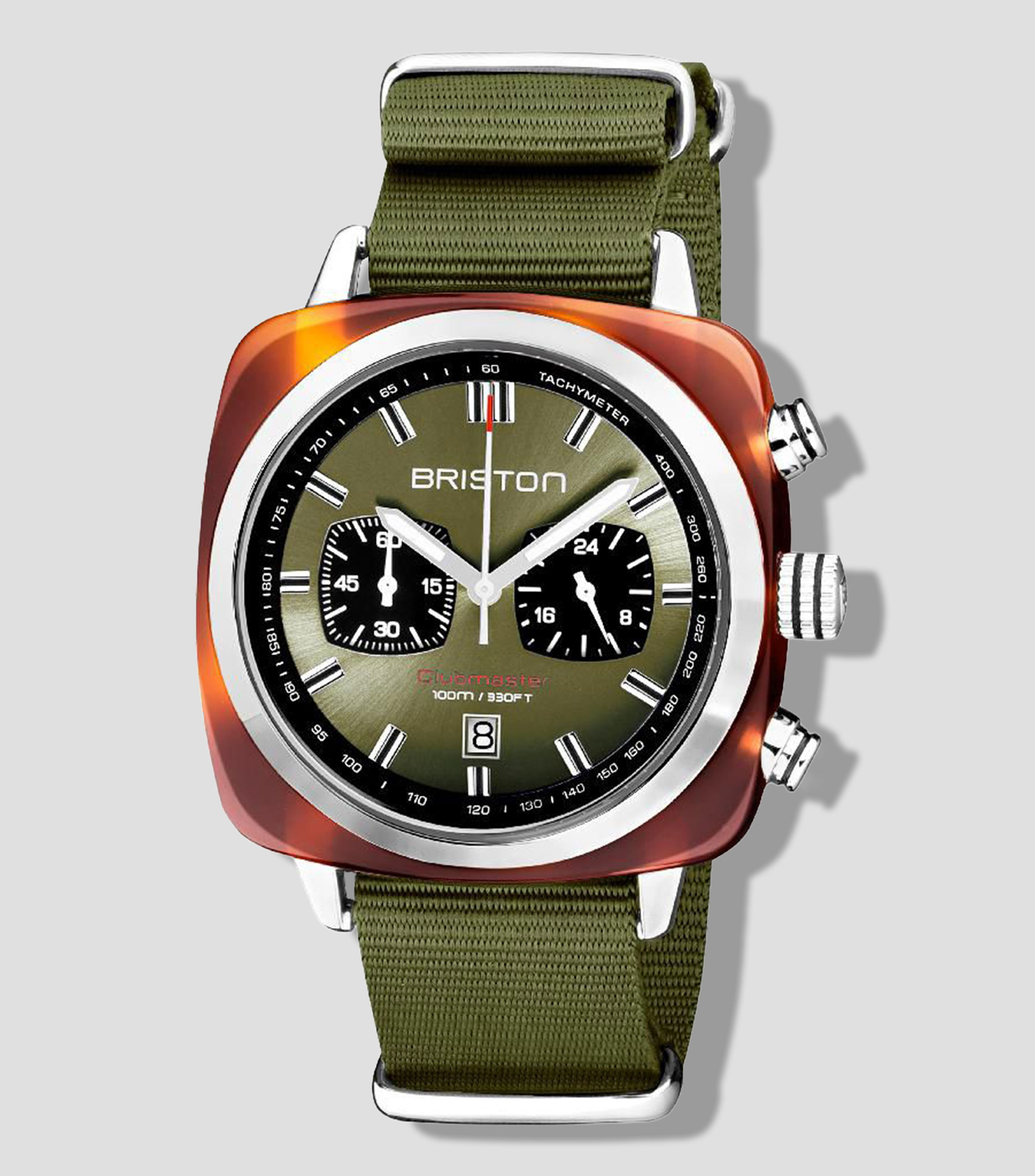 Reloj Unisex Clubmaster Sport casual, Verde