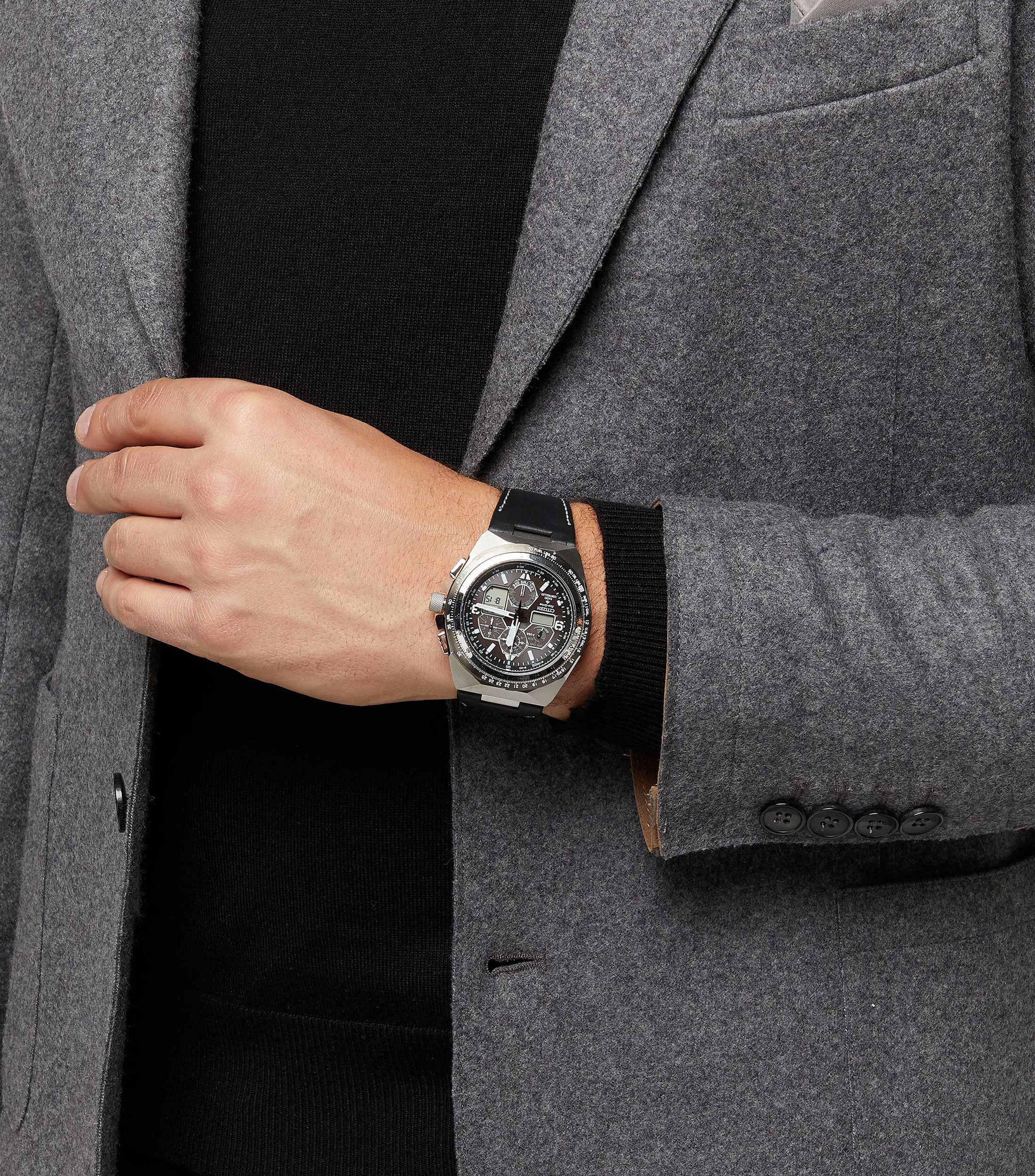 Reloj para Hombre Promaster Air Skyhawk A-T Casual Plateado