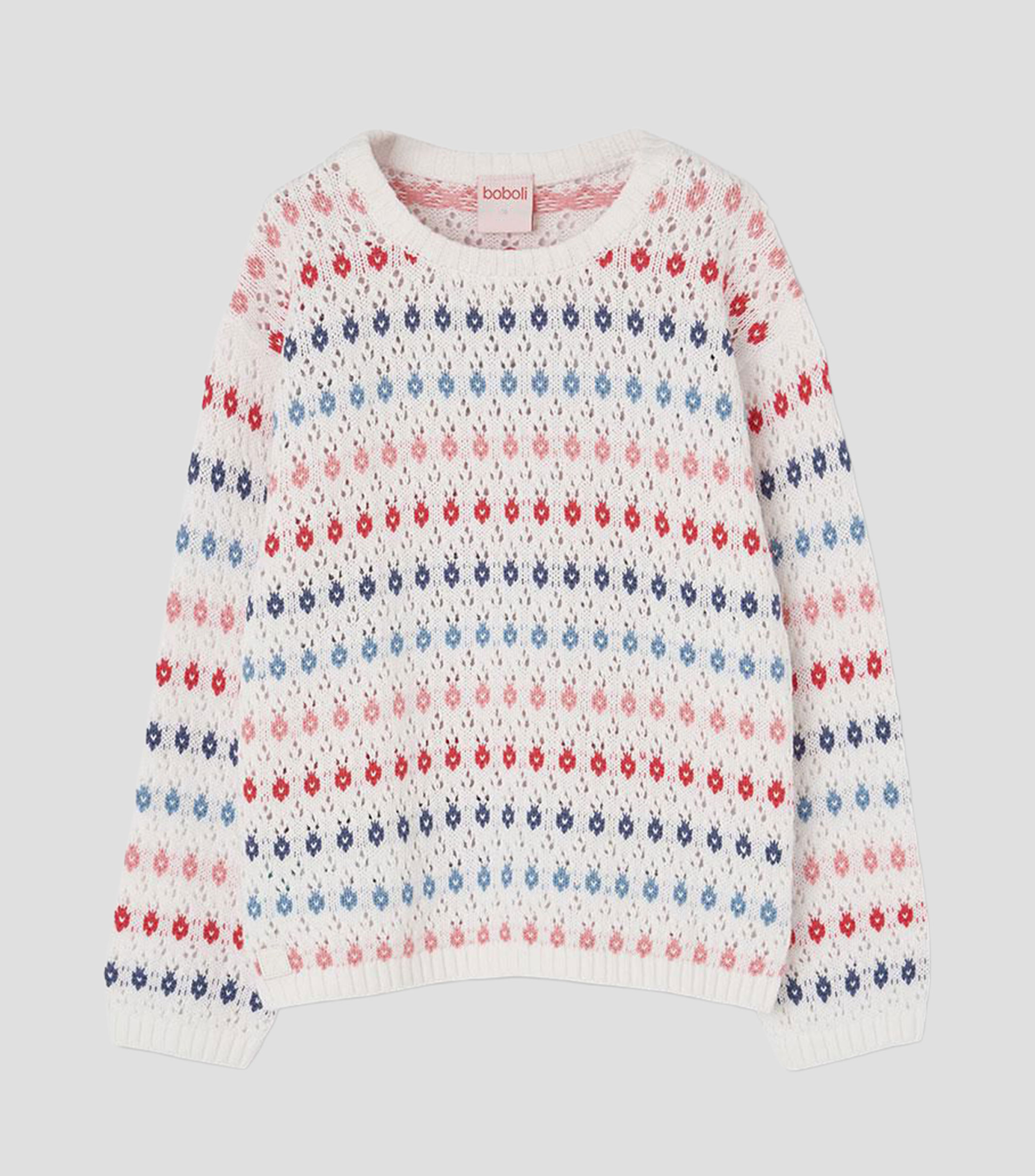 Suéter cuello redondo Bebé