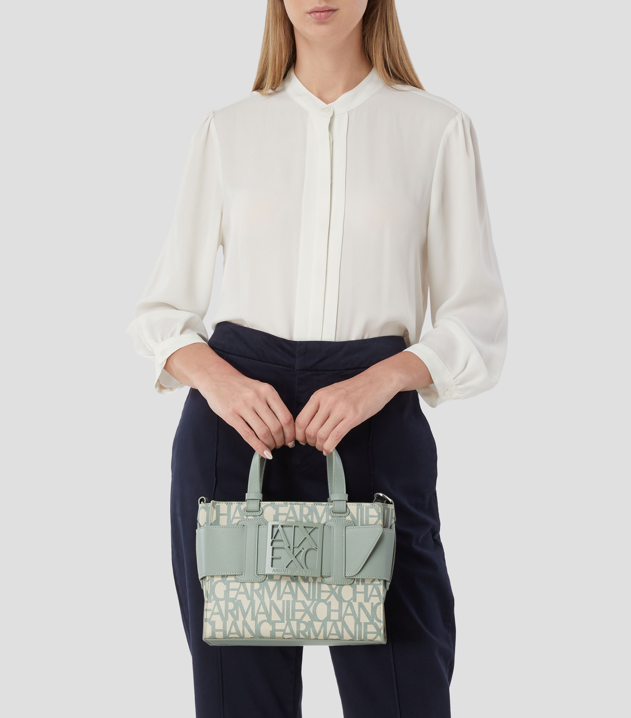 Bolsa satchel Monogram Mujer