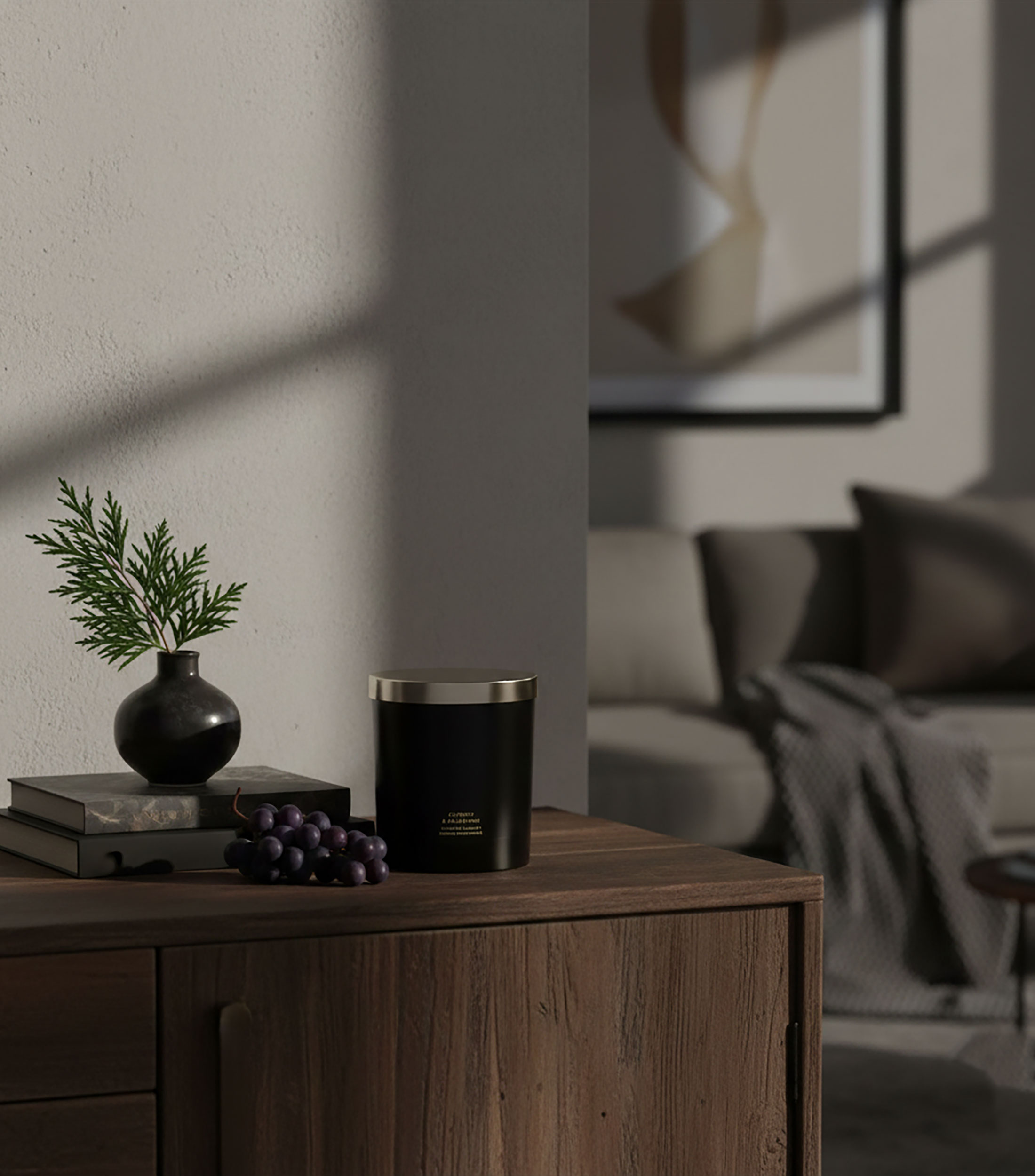 Vela aromatica Cypress Scented Candle