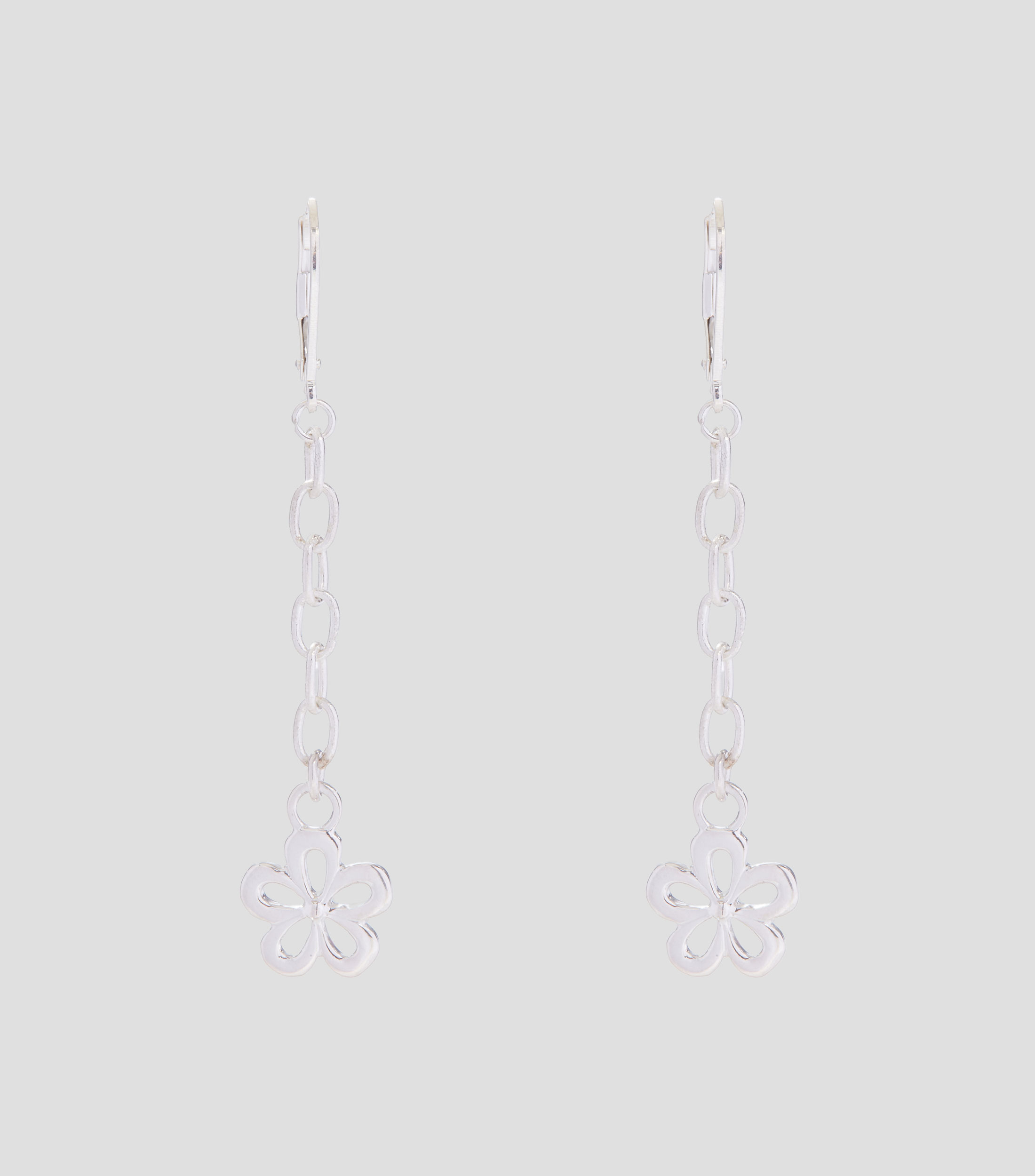 Aretes en plata Flor Alegria Mujer