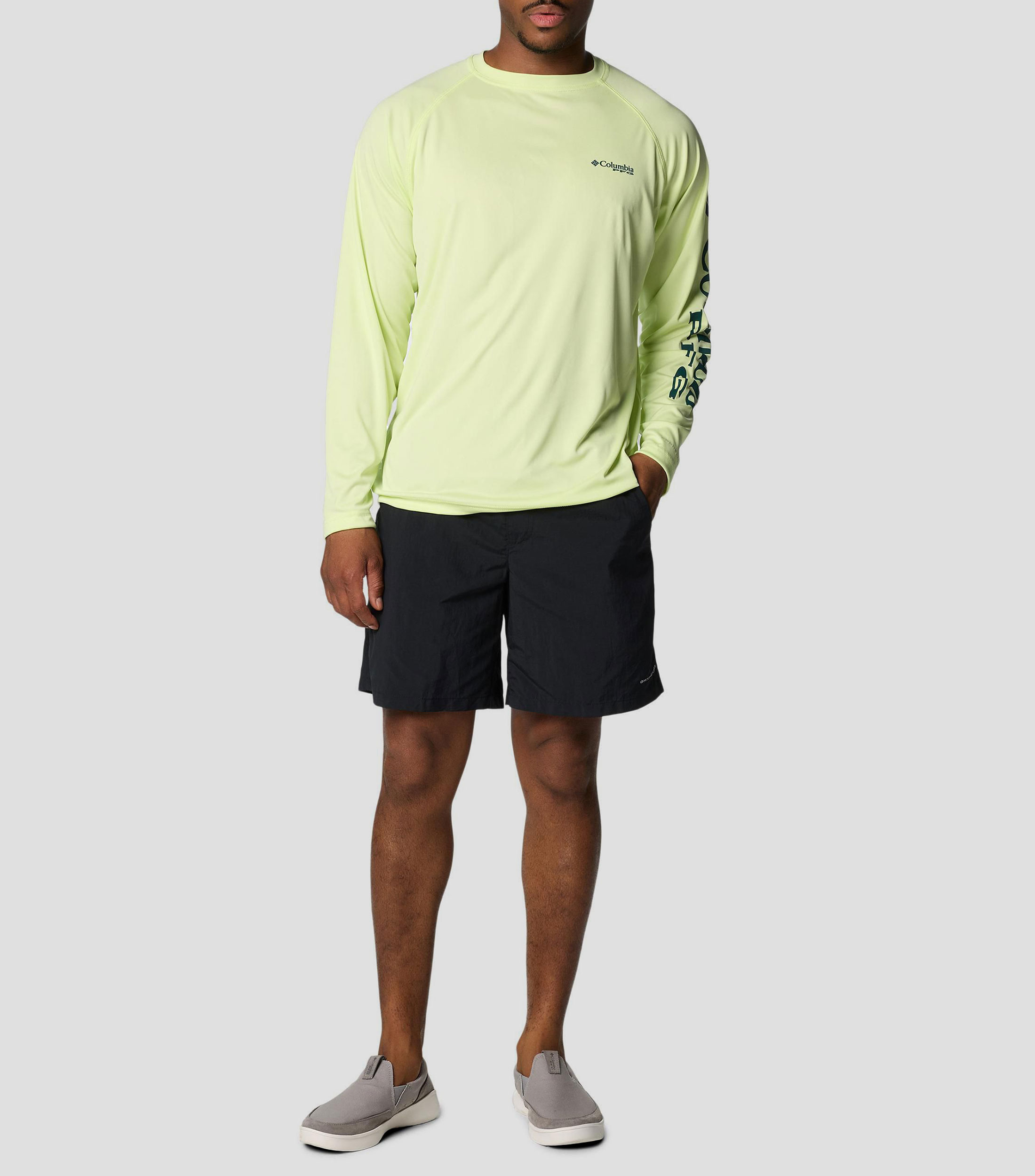 Short deportivo Backcast liso Hombre