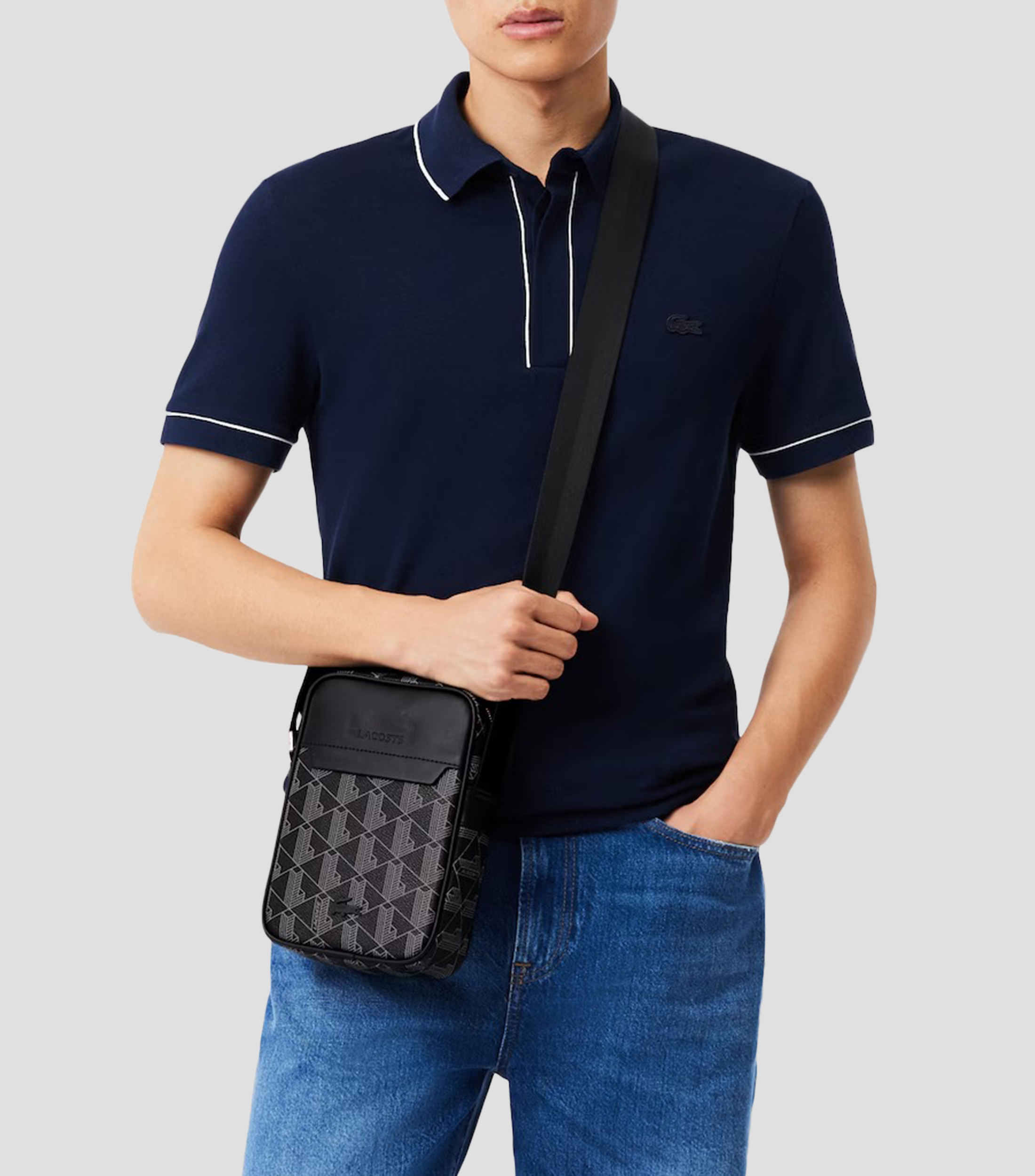 Bolso Crossbody Crossover con estampado Hombre