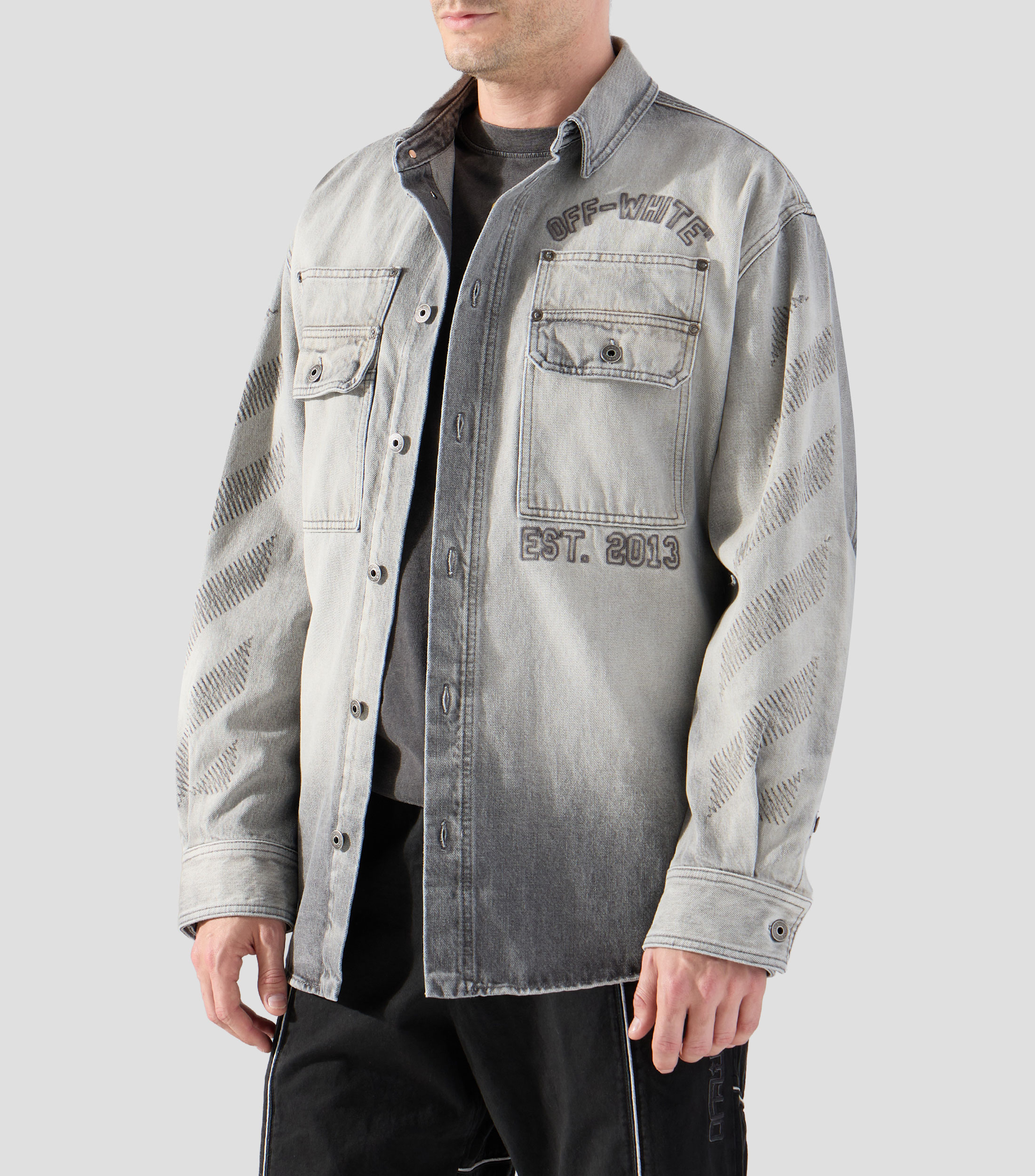 Sobrecamisa de mezclilla Hombre