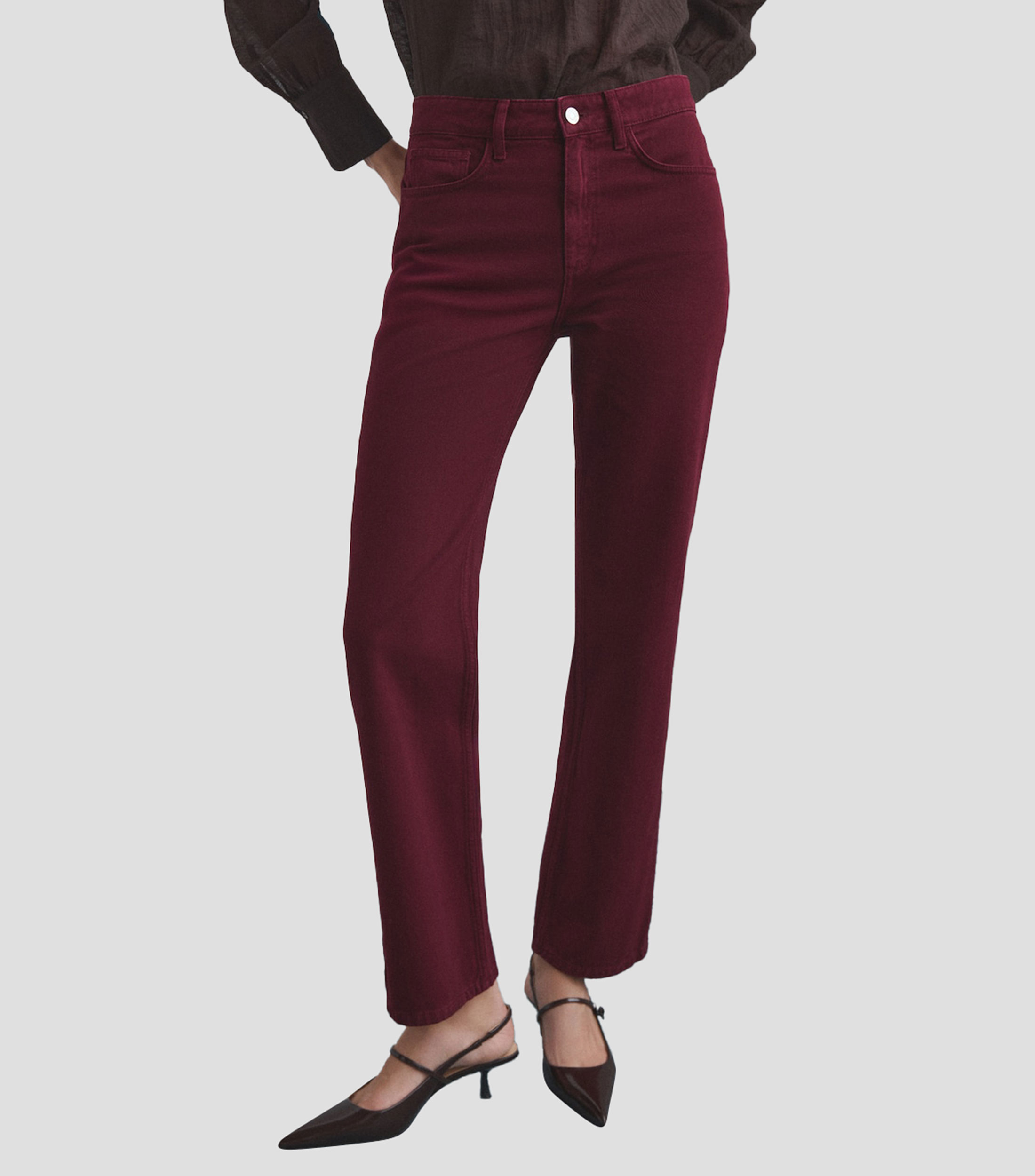 Jeans Recto Mujer