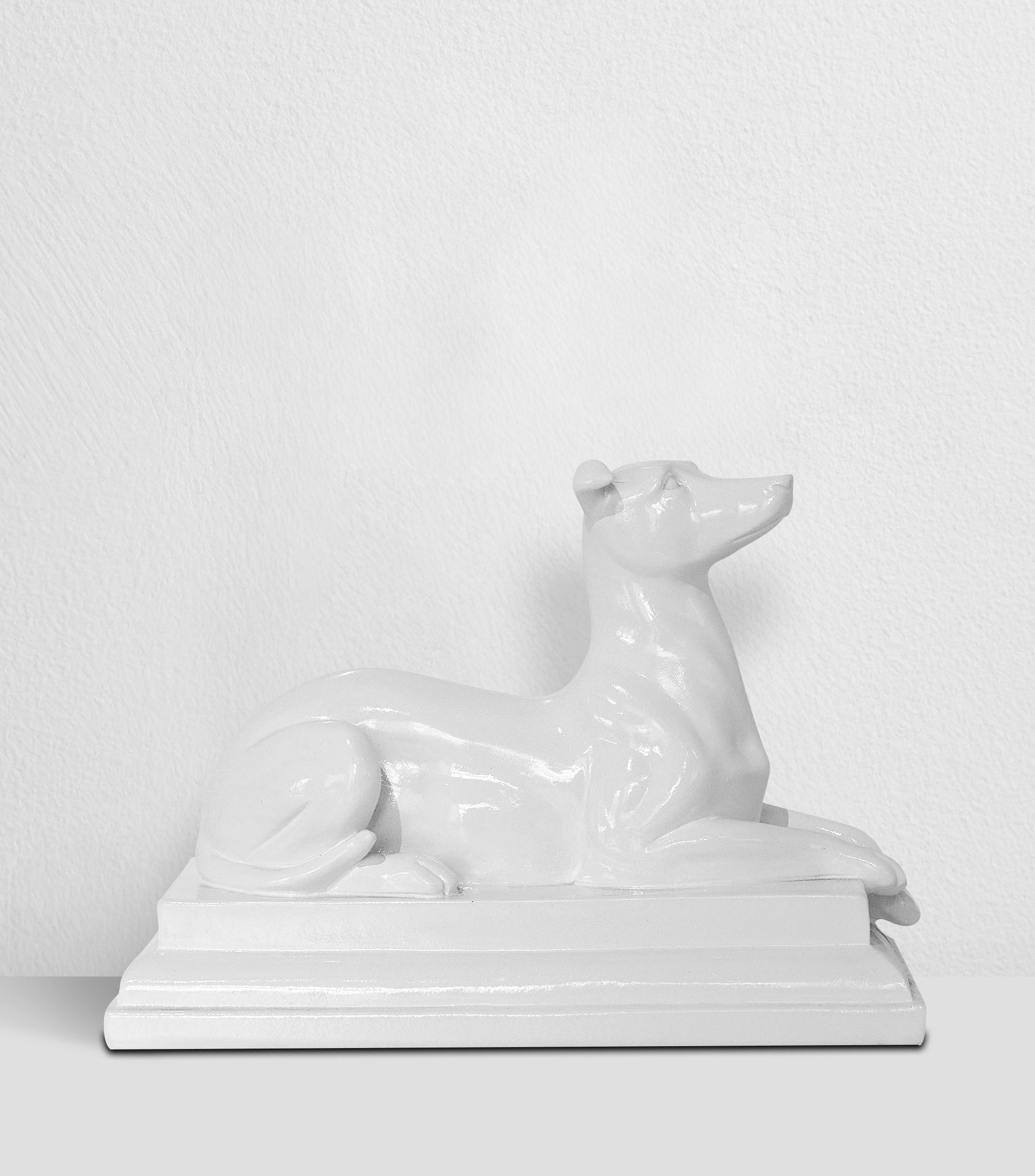 Figura decorativa de perro