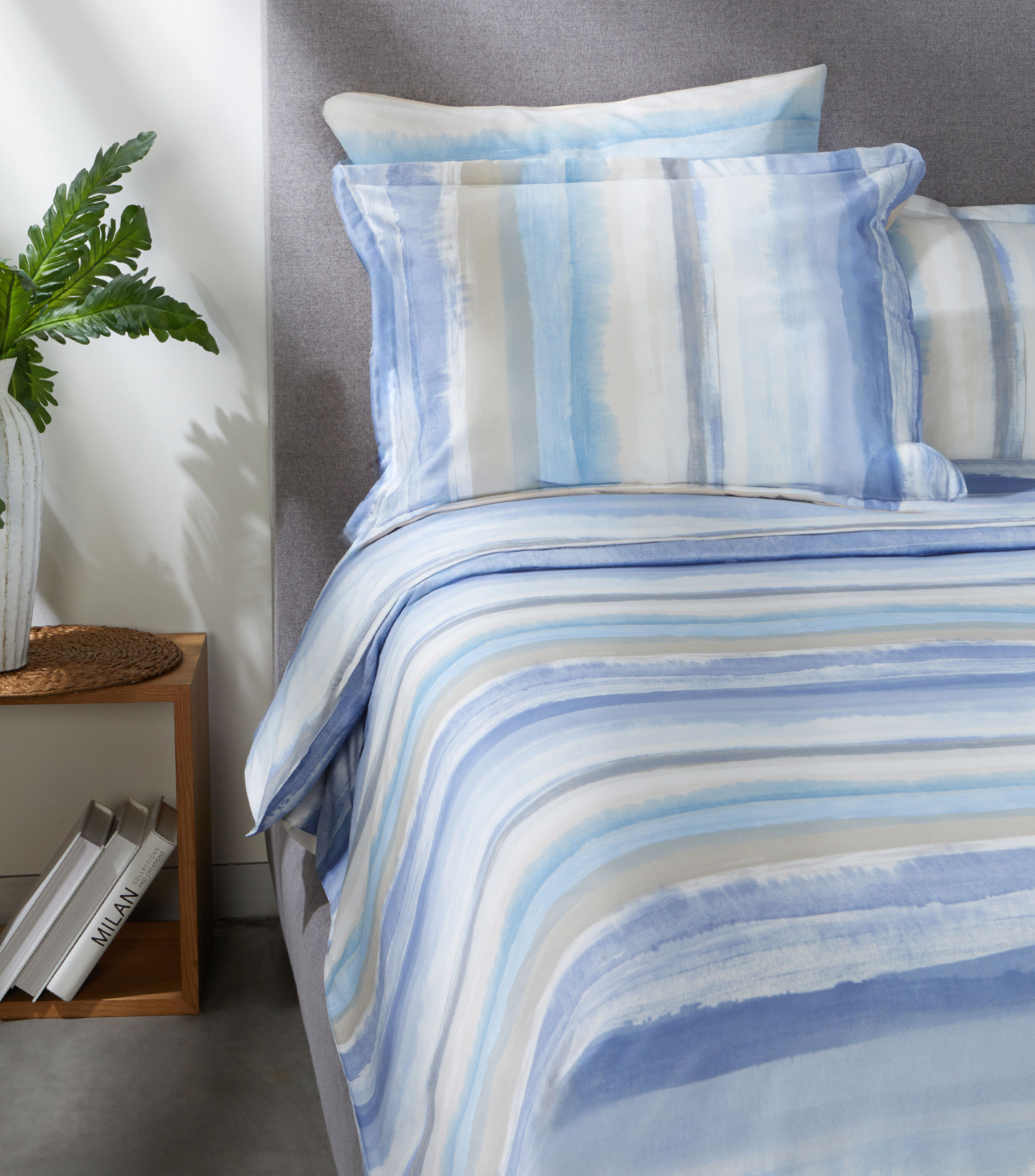Funda para duvet Individual en algodón Palermo multicolor