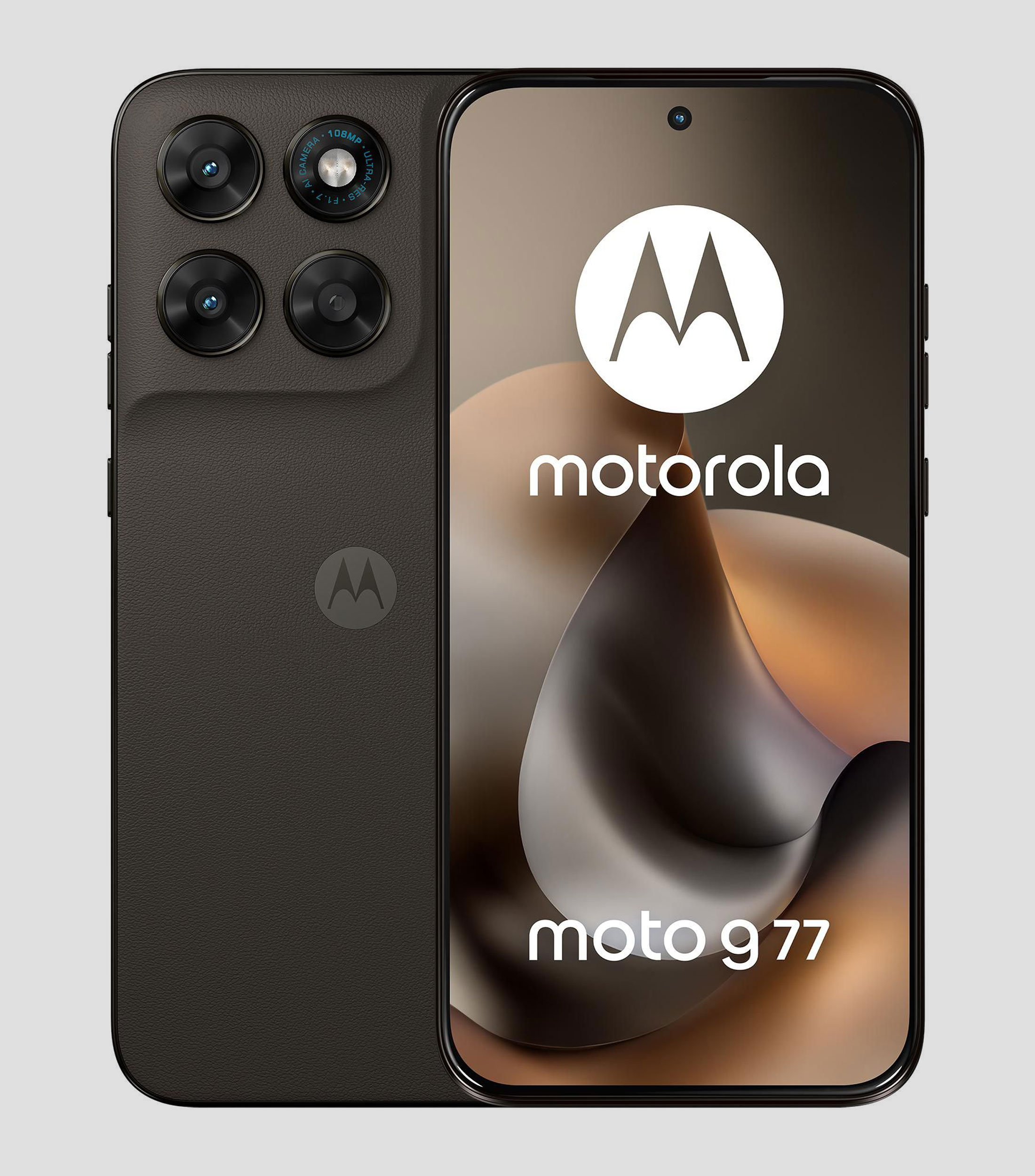 Celular Moto G77 256 GB 8 GB Café Telcel