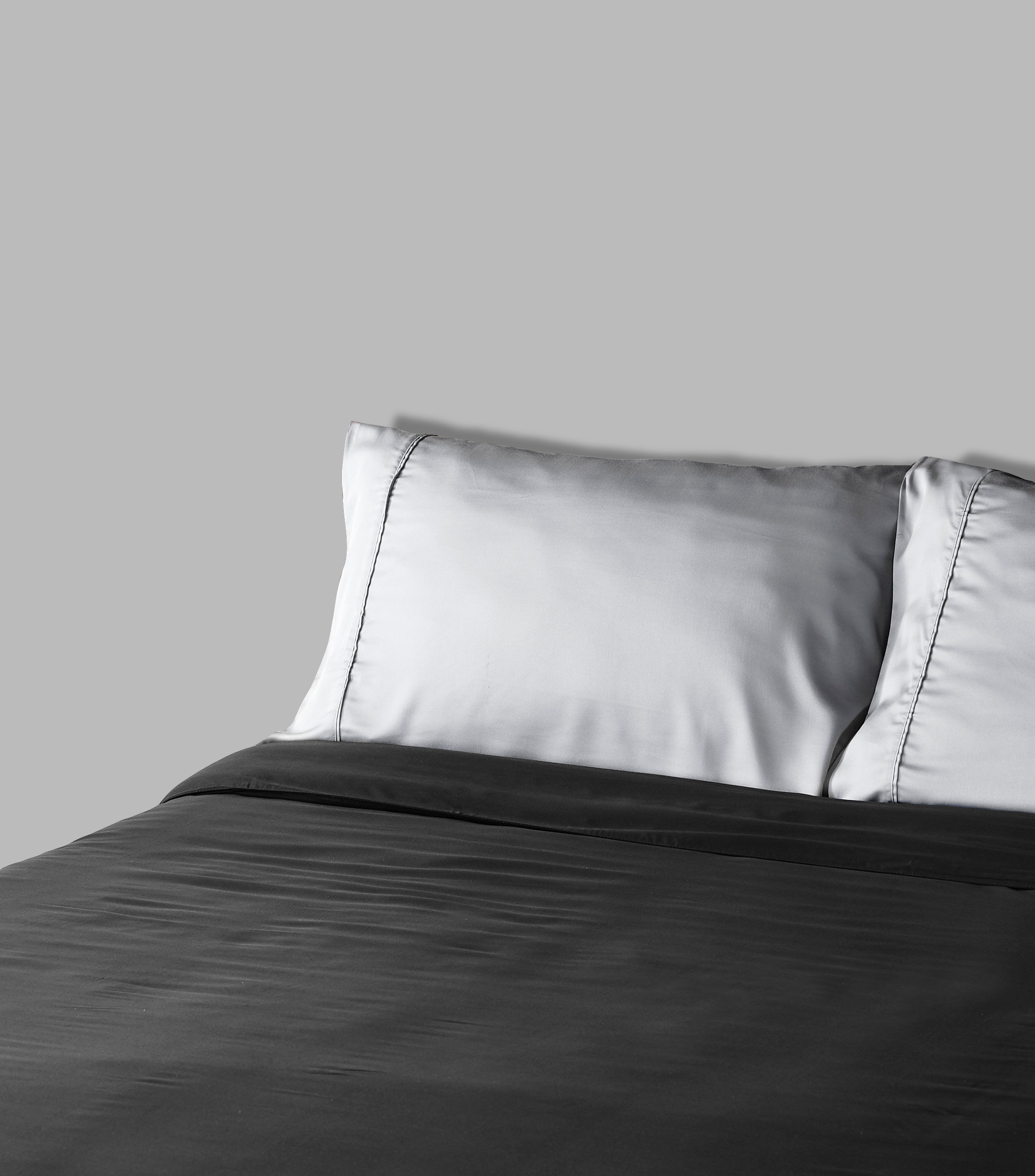 Funda para Duvet Matrimonial/Queen Size Negro