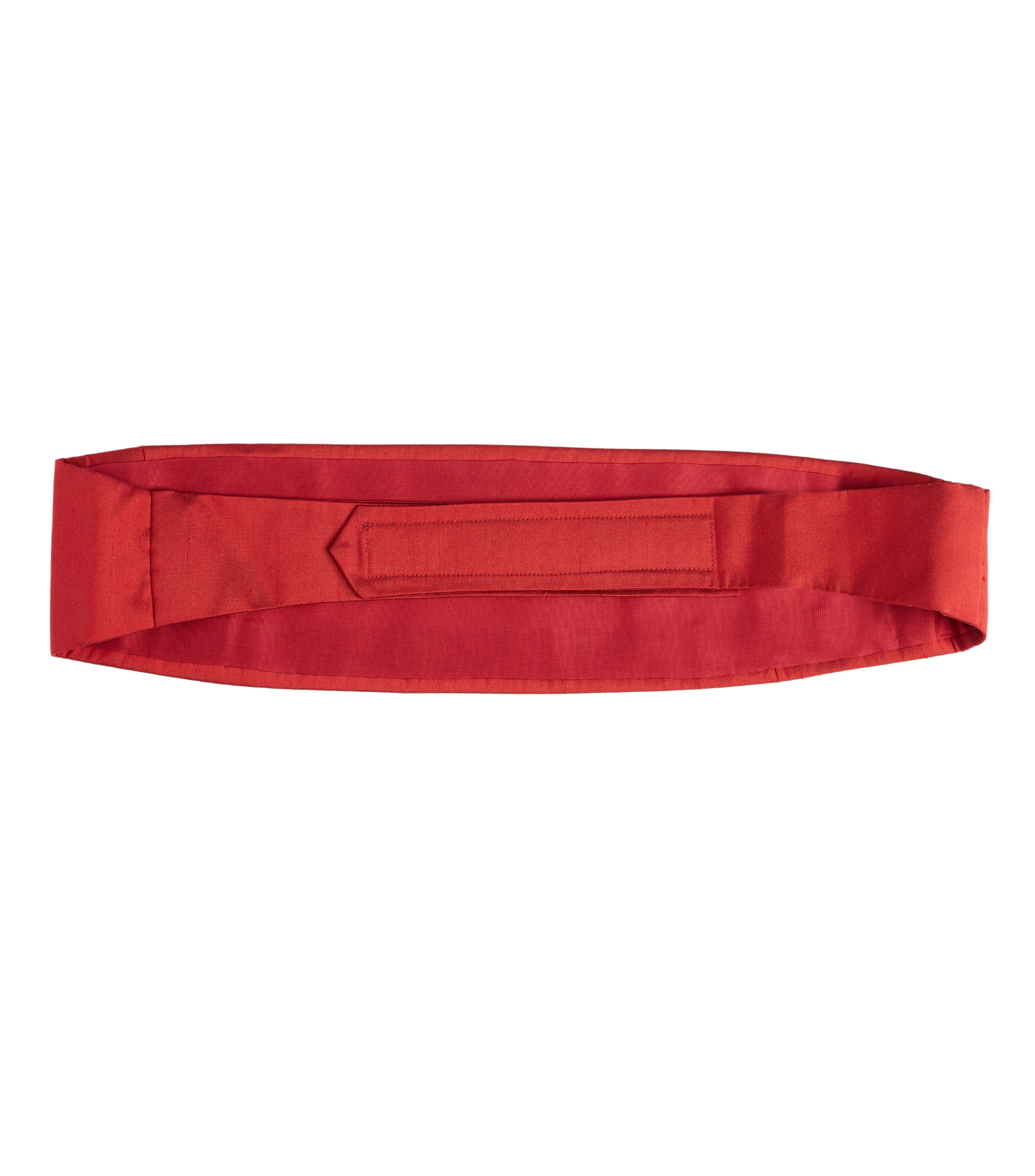 Fajin Delhi en seda roja Hombre